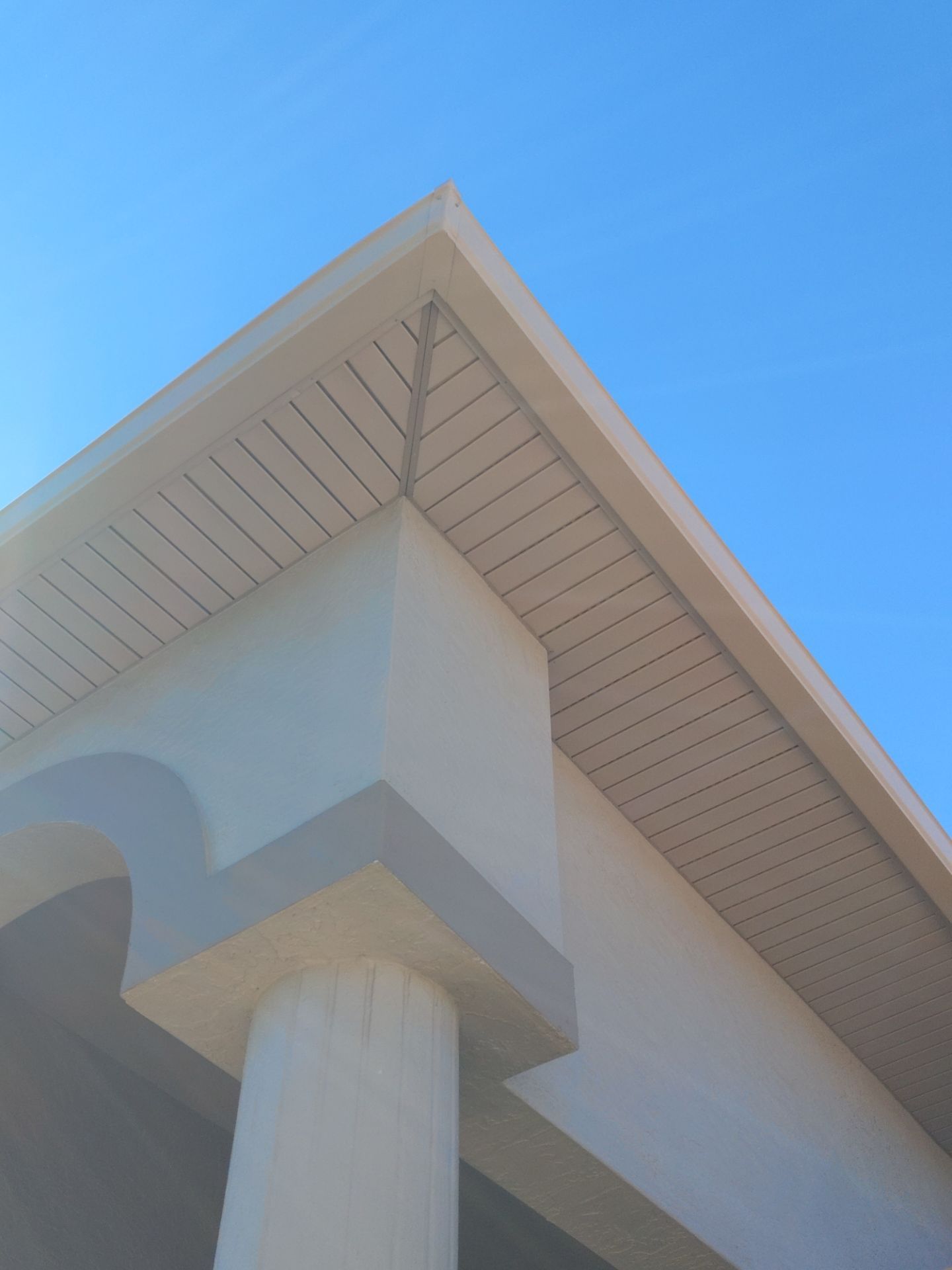 Cameo New Gutters and Soffit Installation FL by Gutter Professors