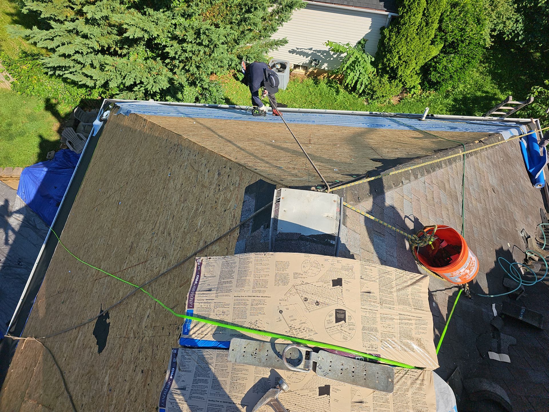 Roof Replacement - Landmark PRO Resawn Shake by Winchester Roofing