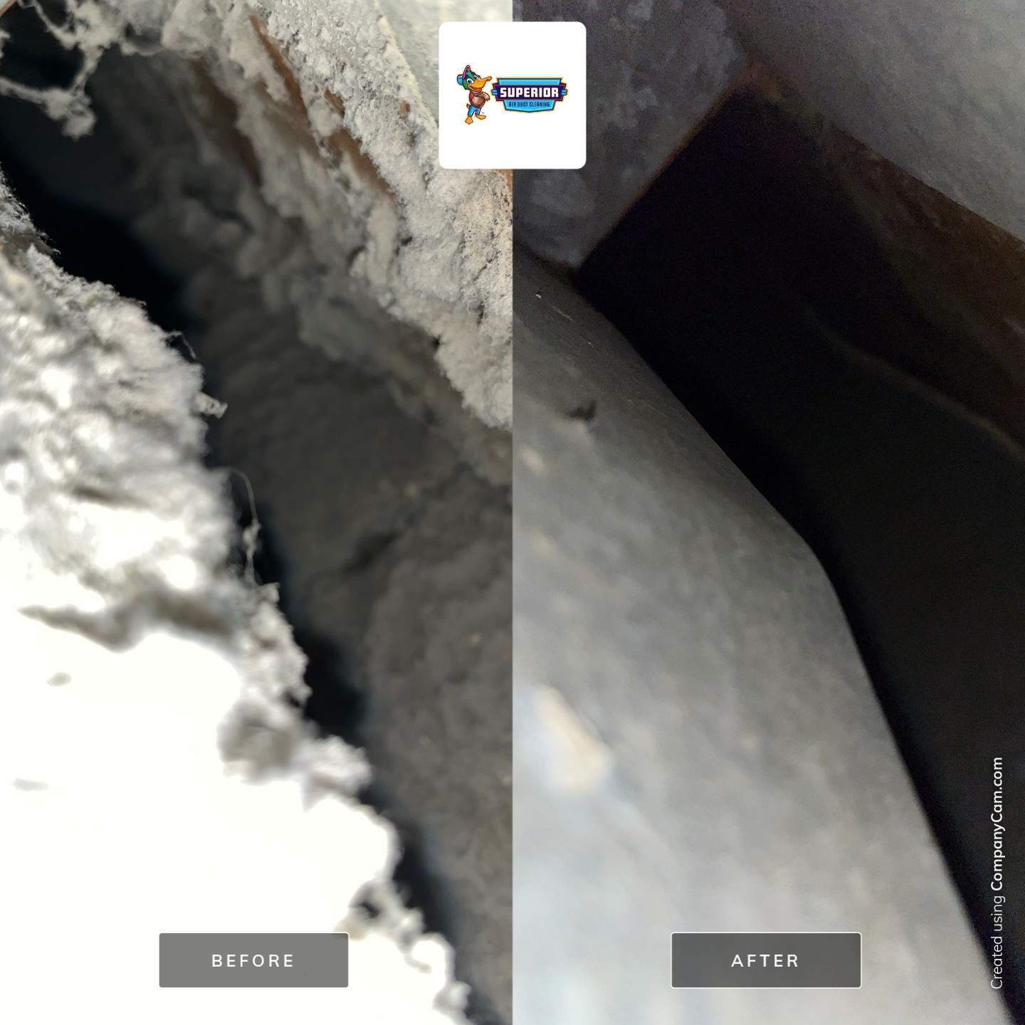 Air Duct Cleaning With a Vacuum Truck in Ellwood City, PA by Superior Air Duct Cleaning