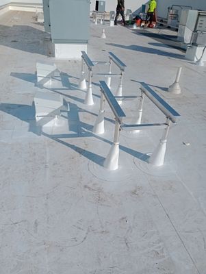 Commercial TPO Roof Installation and Parapet Wall Waterproofing in Doral