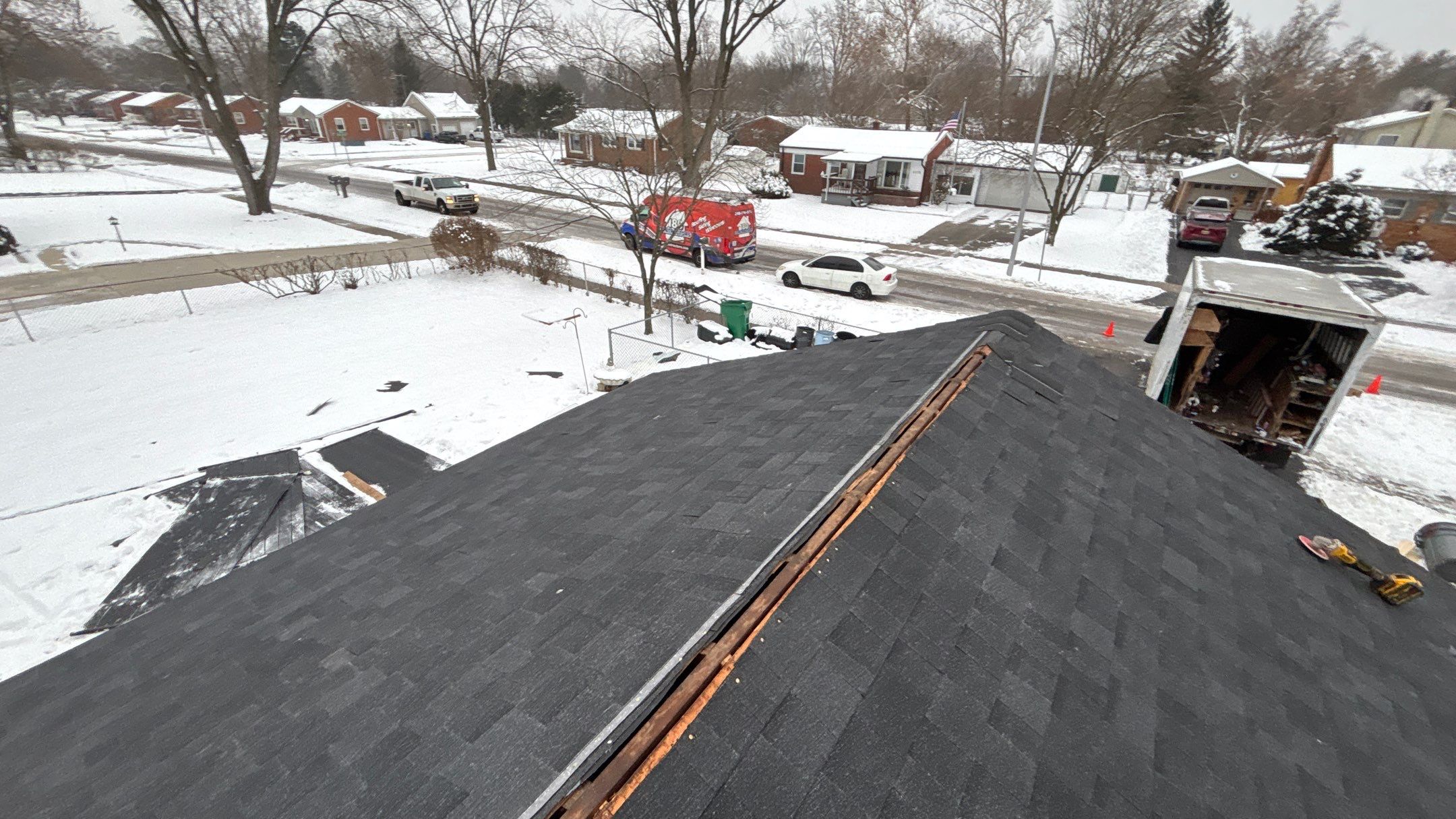 Roof Replacement using Owens Corning Onyx Black by 180 Contractors