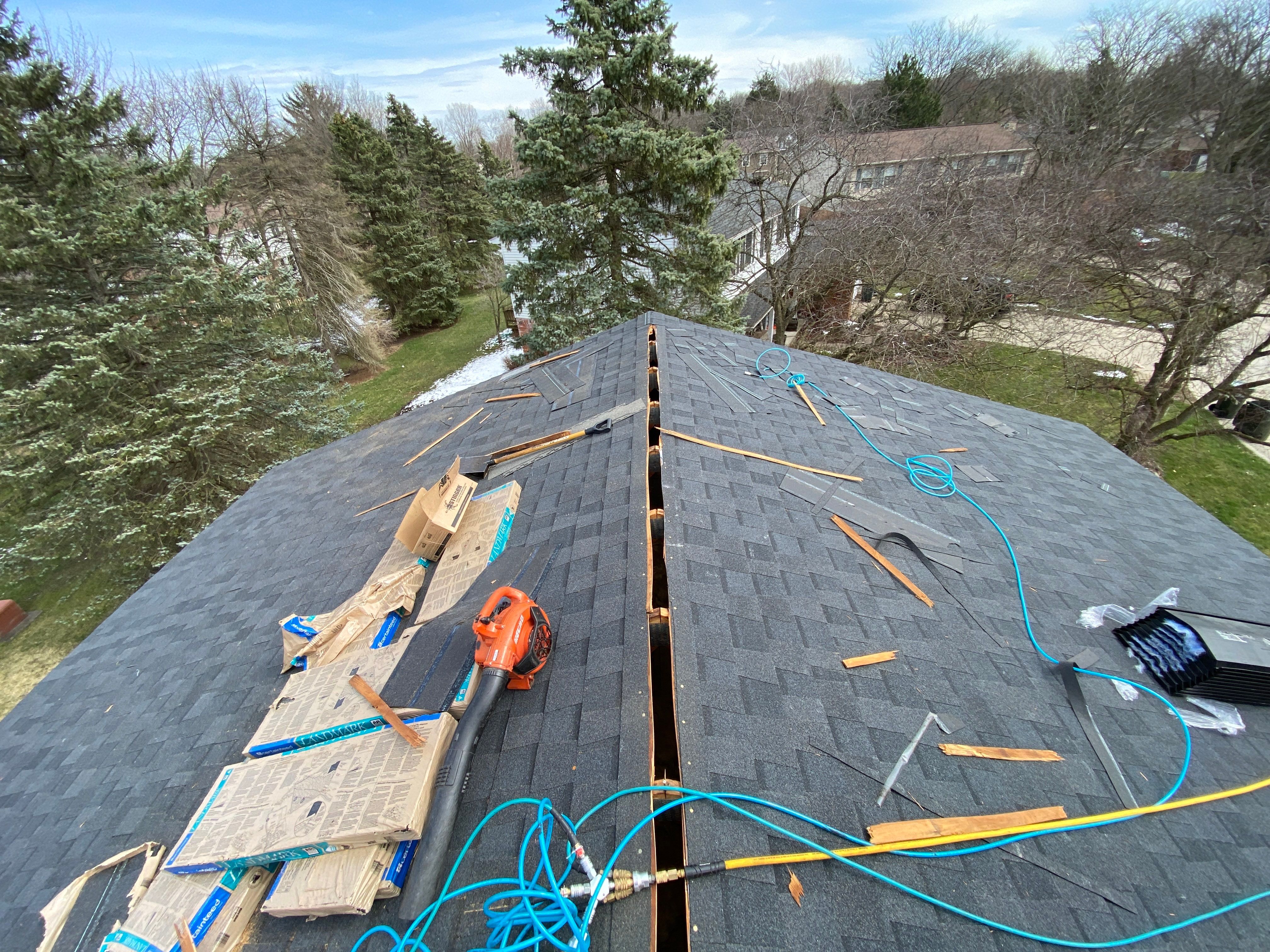 Roof Replacement using CertainTeed Landmark by 180 Contractors