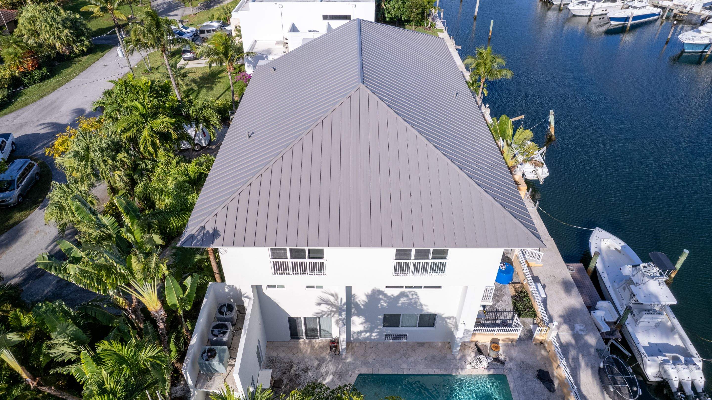 Metal Roof - Aluminum - Slate Gray by Istueta Roofing