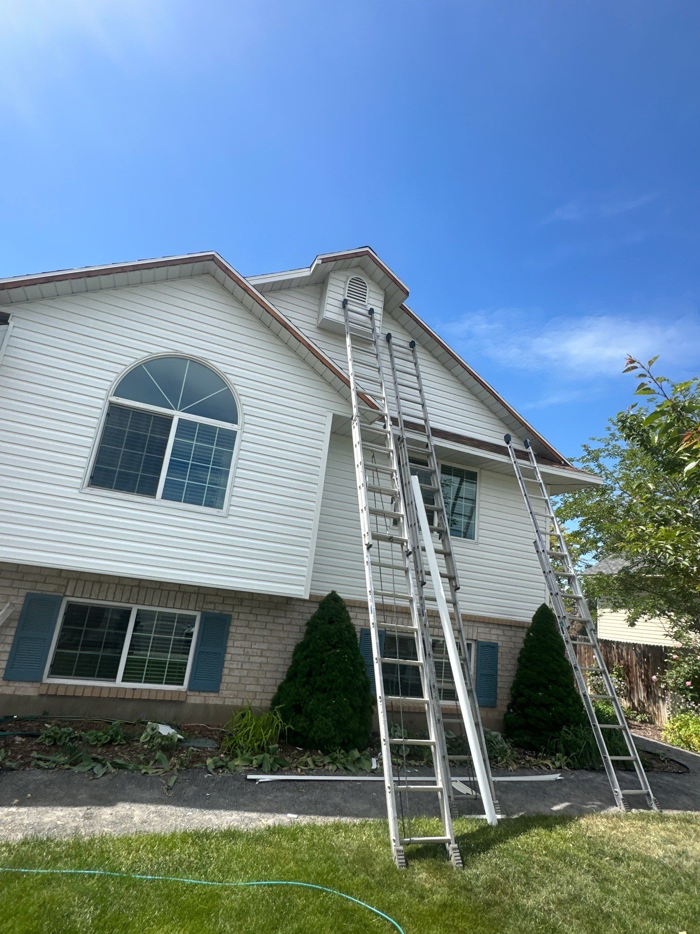 Project in Orem by Master Rain Gutters.