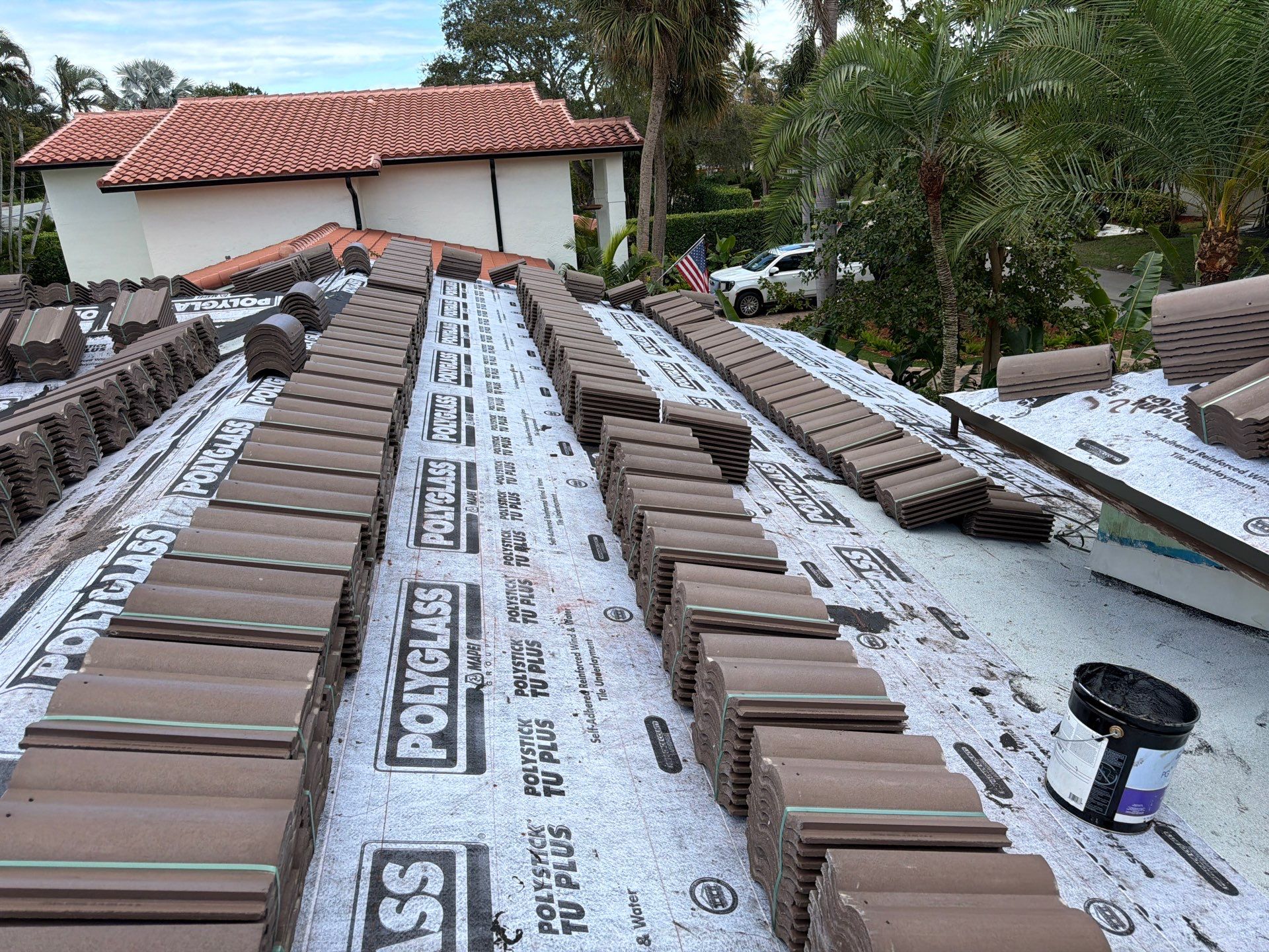 Residential Roofing Installation using WestLake Roofing Tile by BLUES BROTHERS ROOFING