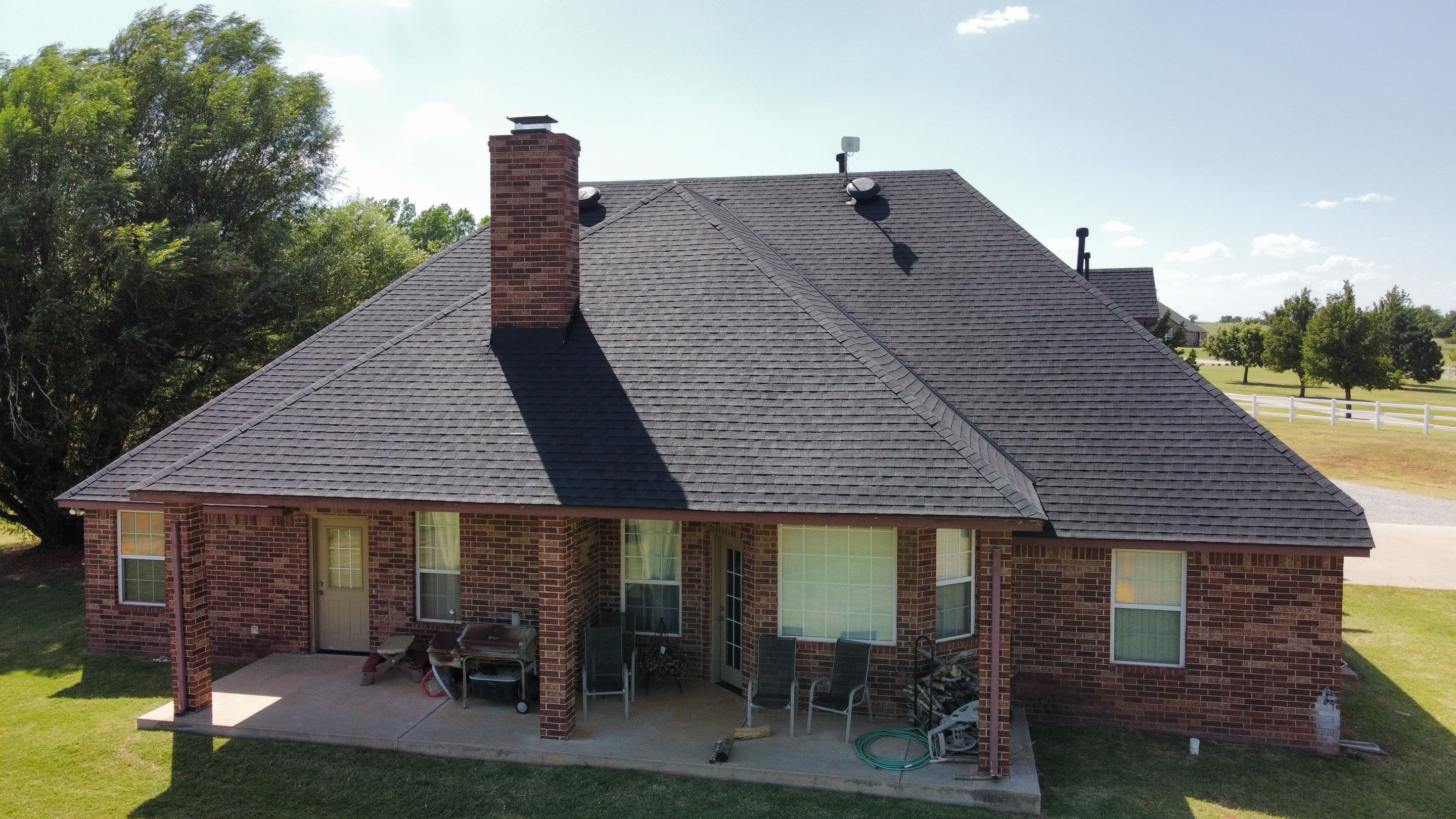 Residential Roofing Installation using GAF Natural Shadow  by A & H Roofing and Contracting