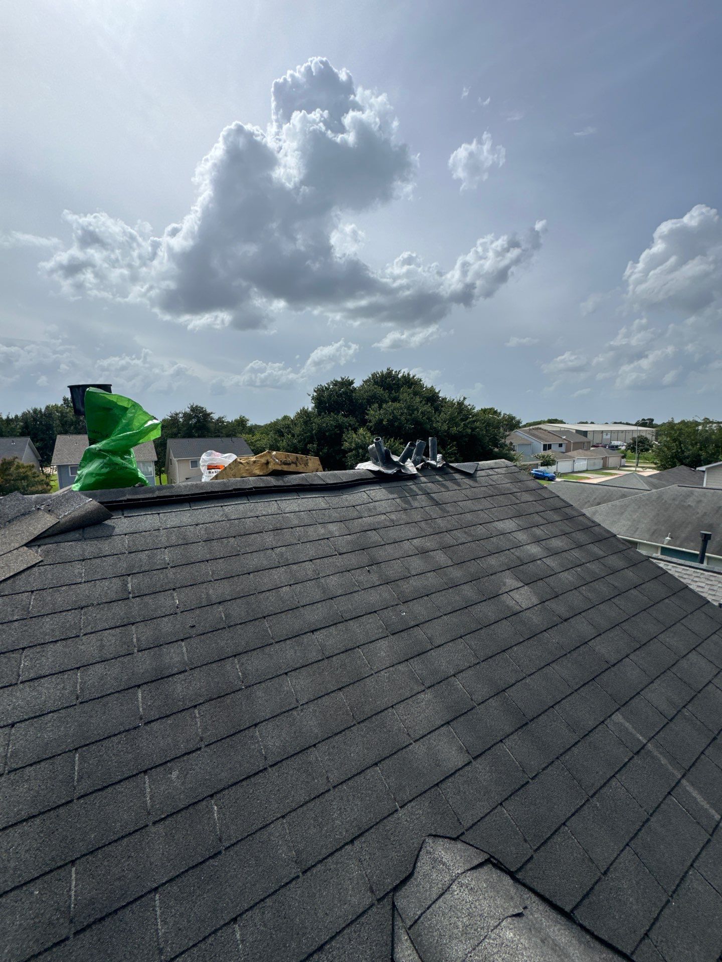 Project in Houston, TX by Associates Roofing Unlimited