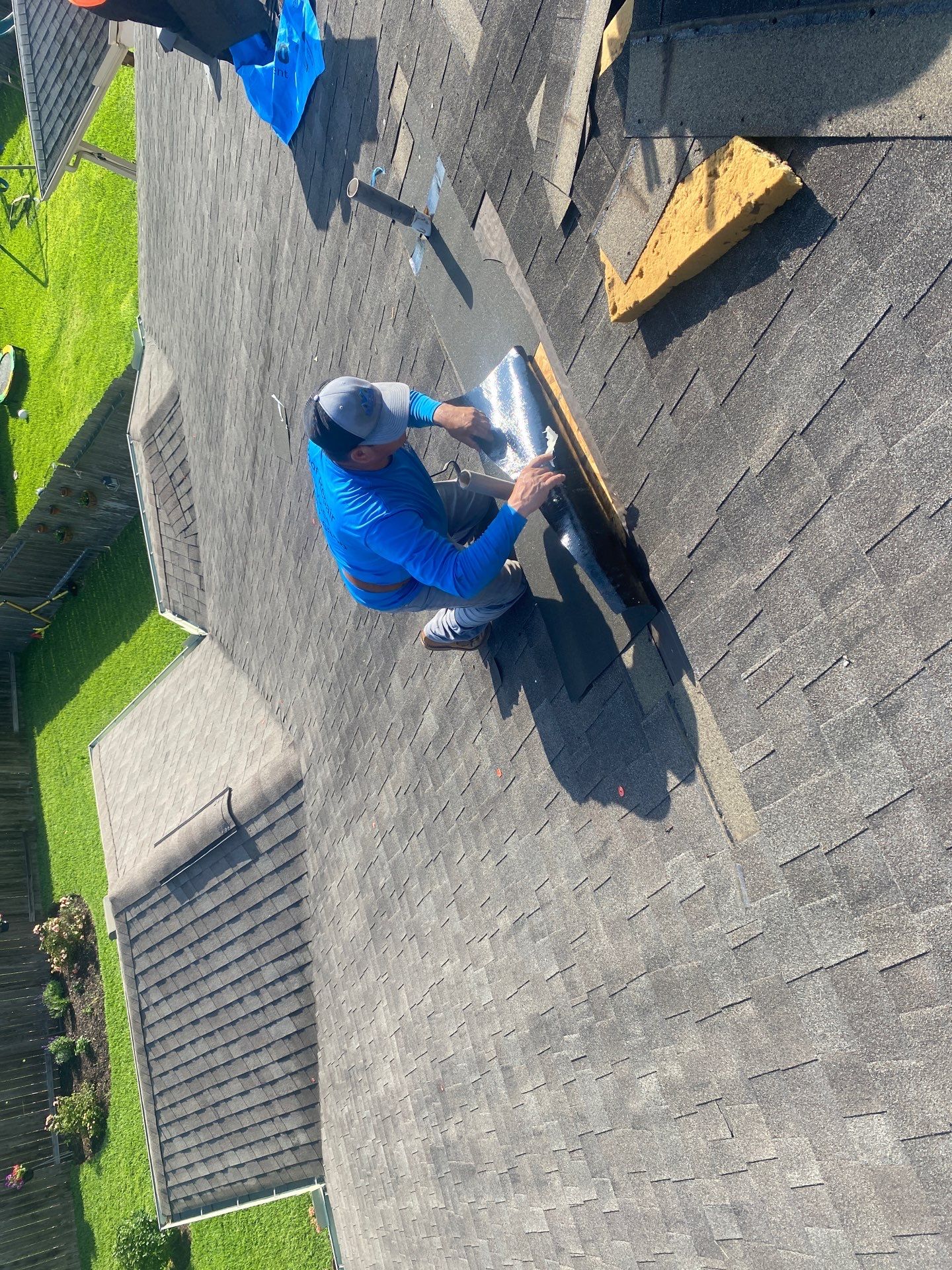 Hail Damage using Owen's Corning Duration (Lifetime) Shingles by Roof Repair Company