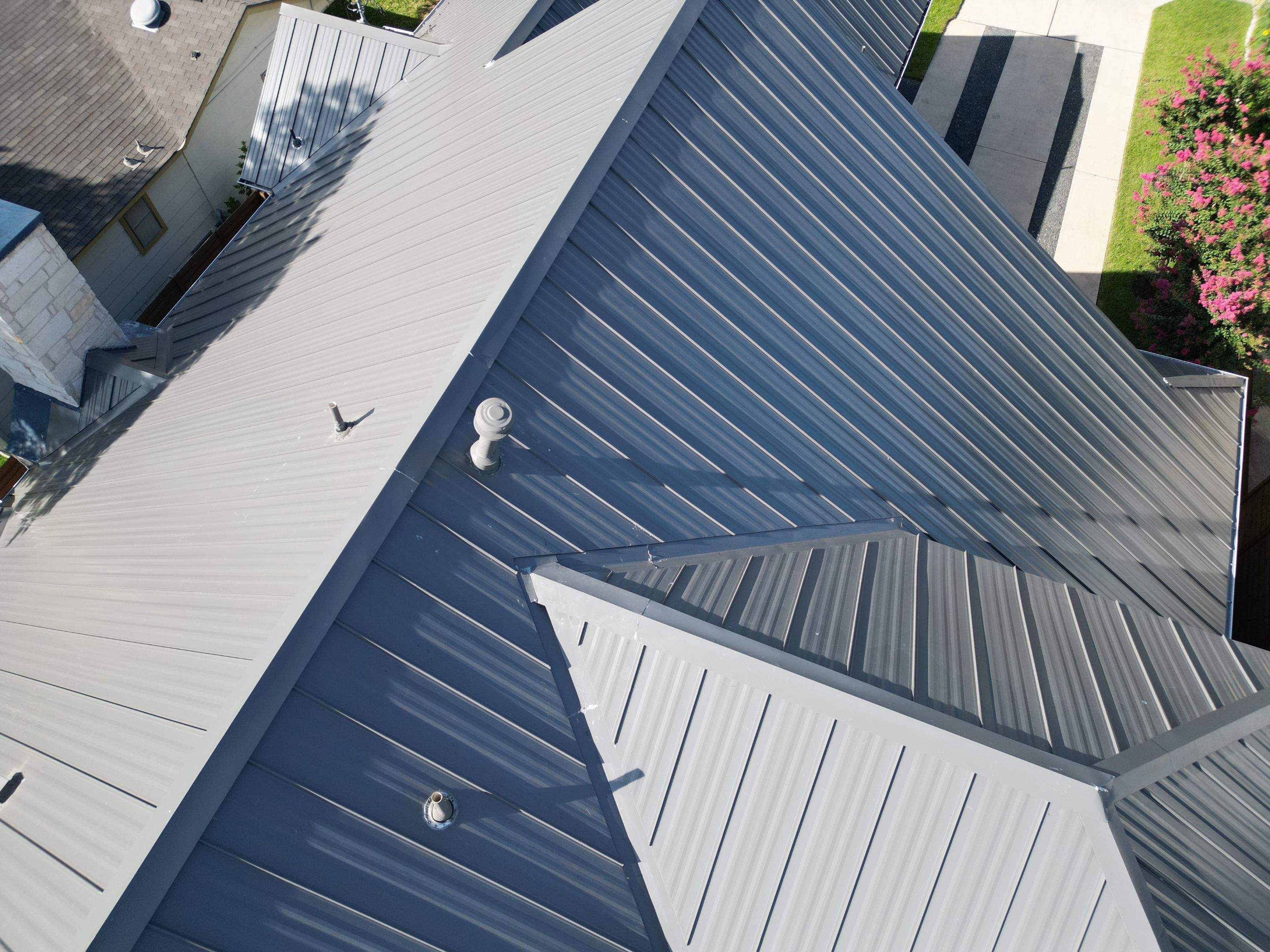 Charcoal Grey - L&A Metals LLC Type FF100, Hidden fastener/Standing Seam by RoofsOnly.com