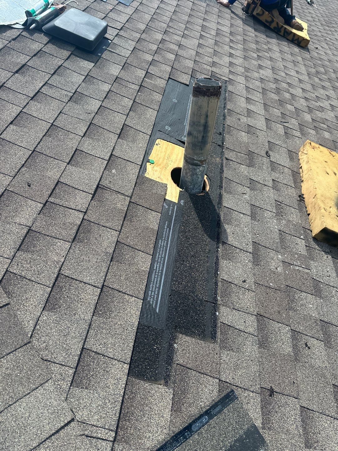 Hail Damage using Owen's Corning Duration (Lifetime) Shingles by Roof Repair Company