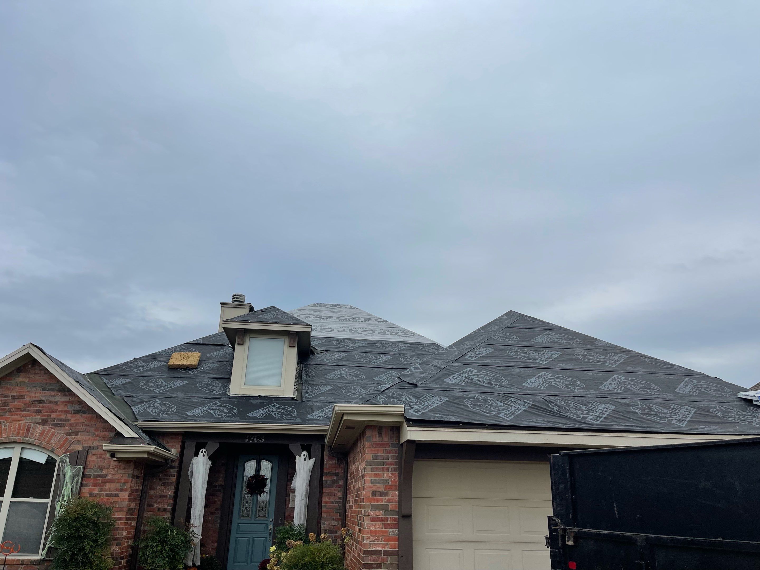 Residential Roofing Installation using Malarkey by Frontline Roofing and Construction