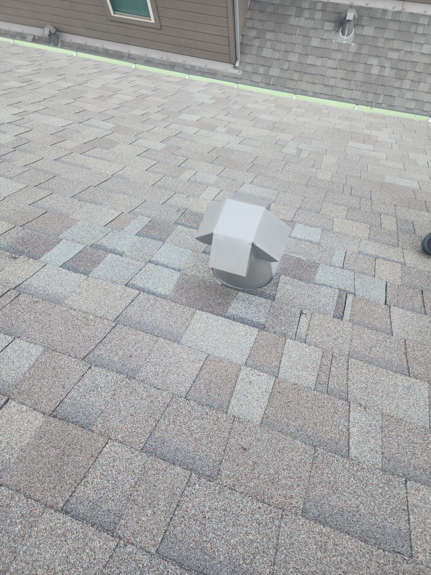 Hail Damage using Owen's Corning Duration (Lifetime) Shingles by Roof Repair Company