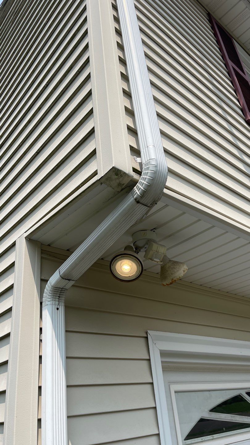 Gutter Cleaning Chimney top repair by A Plus Exterior