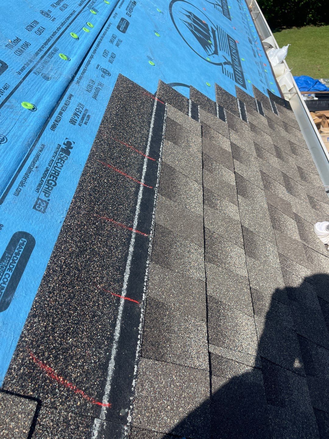 Residential Roofing Installation using Roof Replacement by American Roofing & Construction LLC