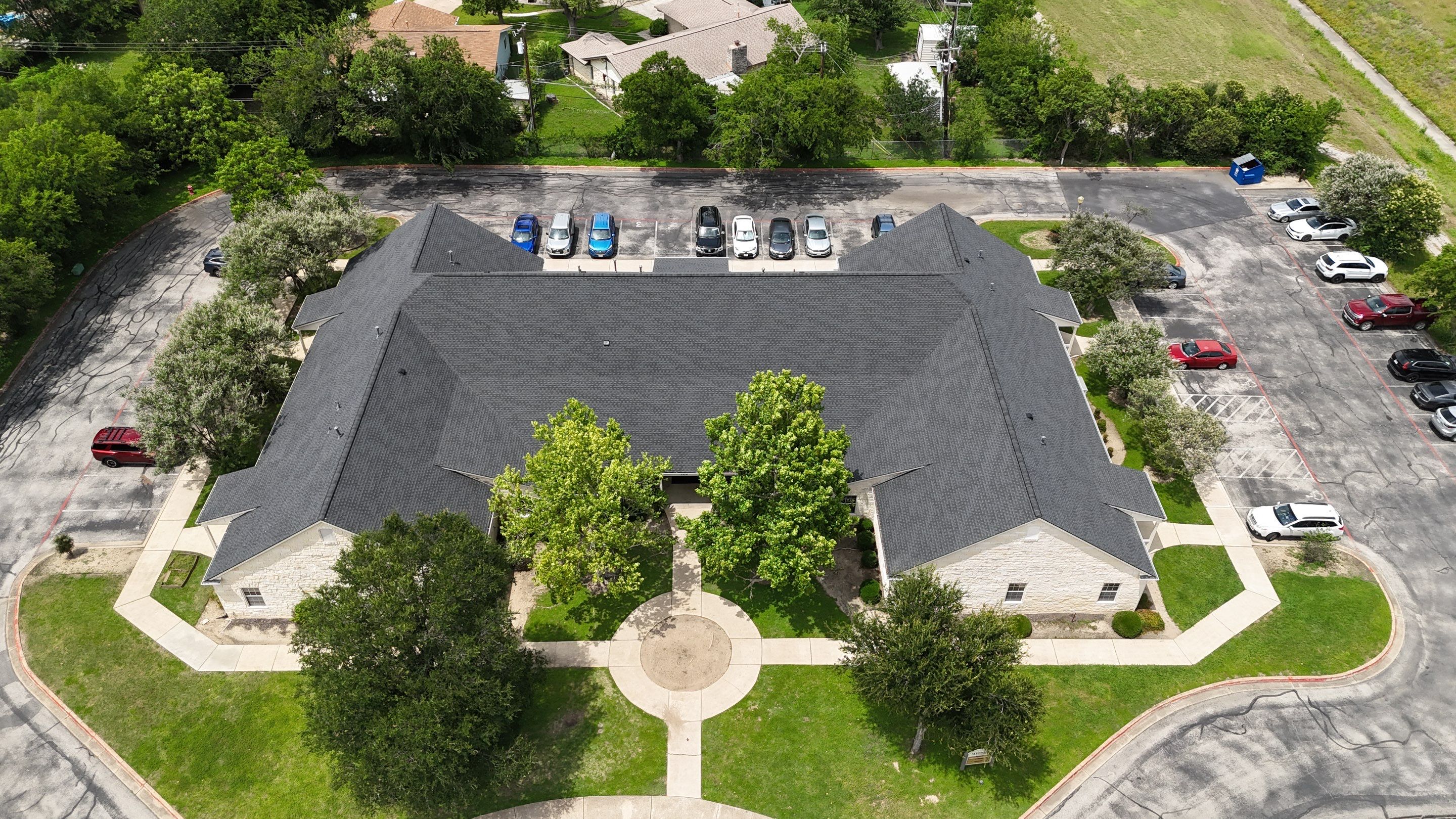 Commercial Roofing Installation using 24 GA Double-Lock - Galvalume by Action Exteriors Austin