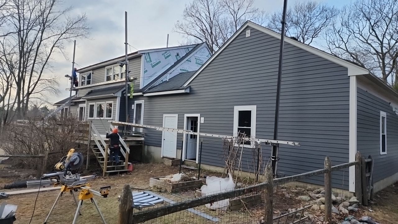 Siding installation in Natick, MA by UBrothers Construction