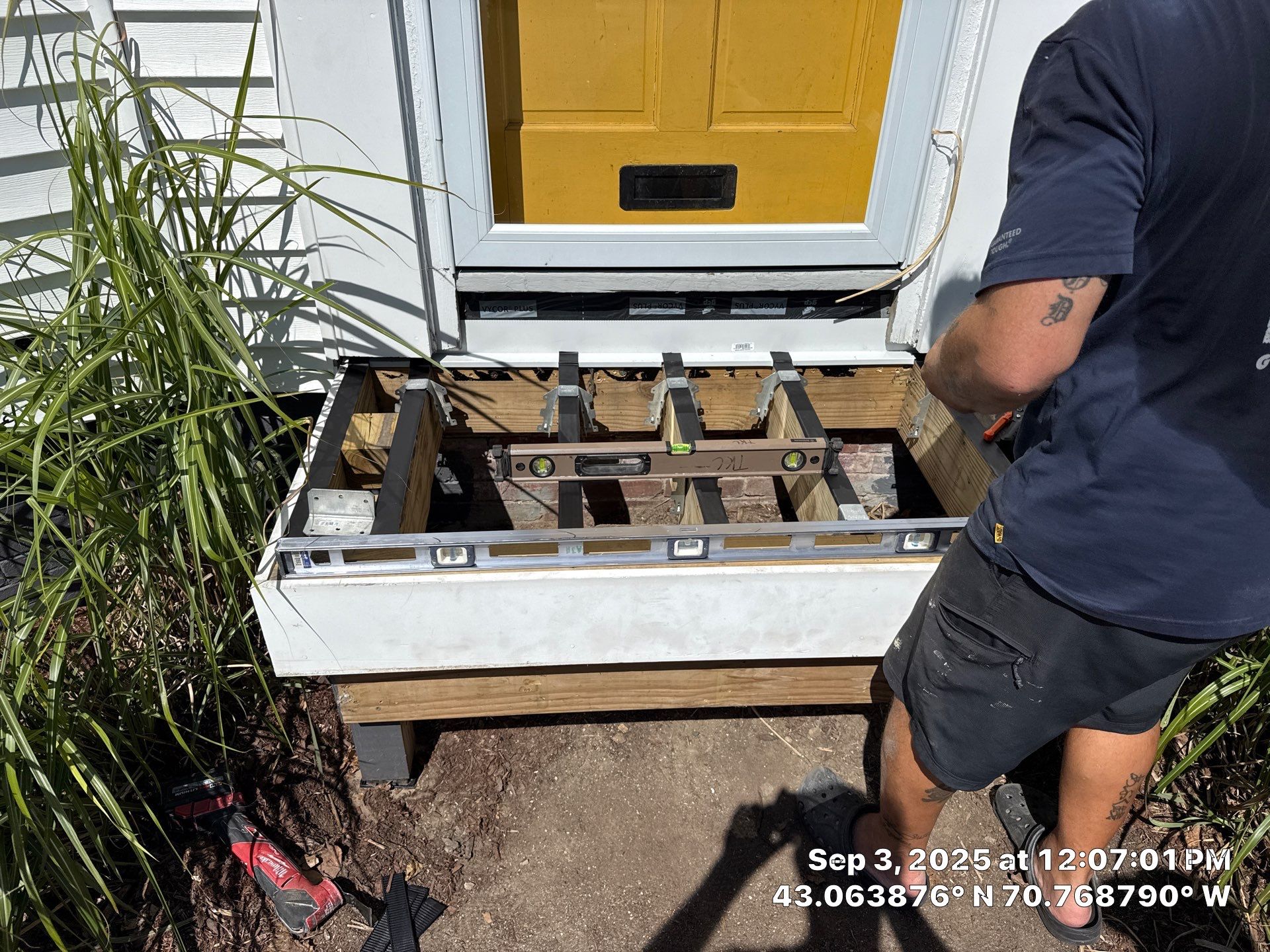 105 Middle Bedroom Addition And Deck Rebuild  by Team Kelley Construction