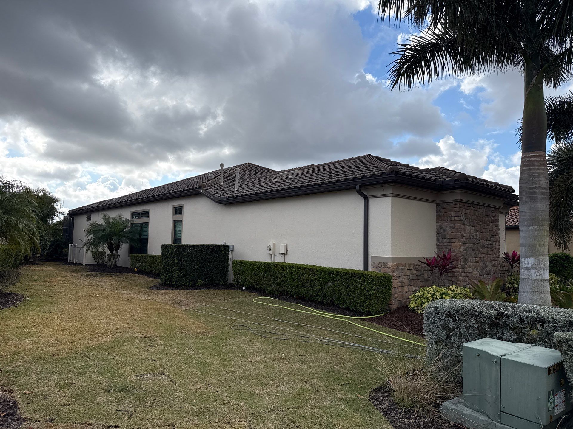 Barrel Tile Roof Cleaning – Lakewood Ranch, FL by Sunshine AquaWash