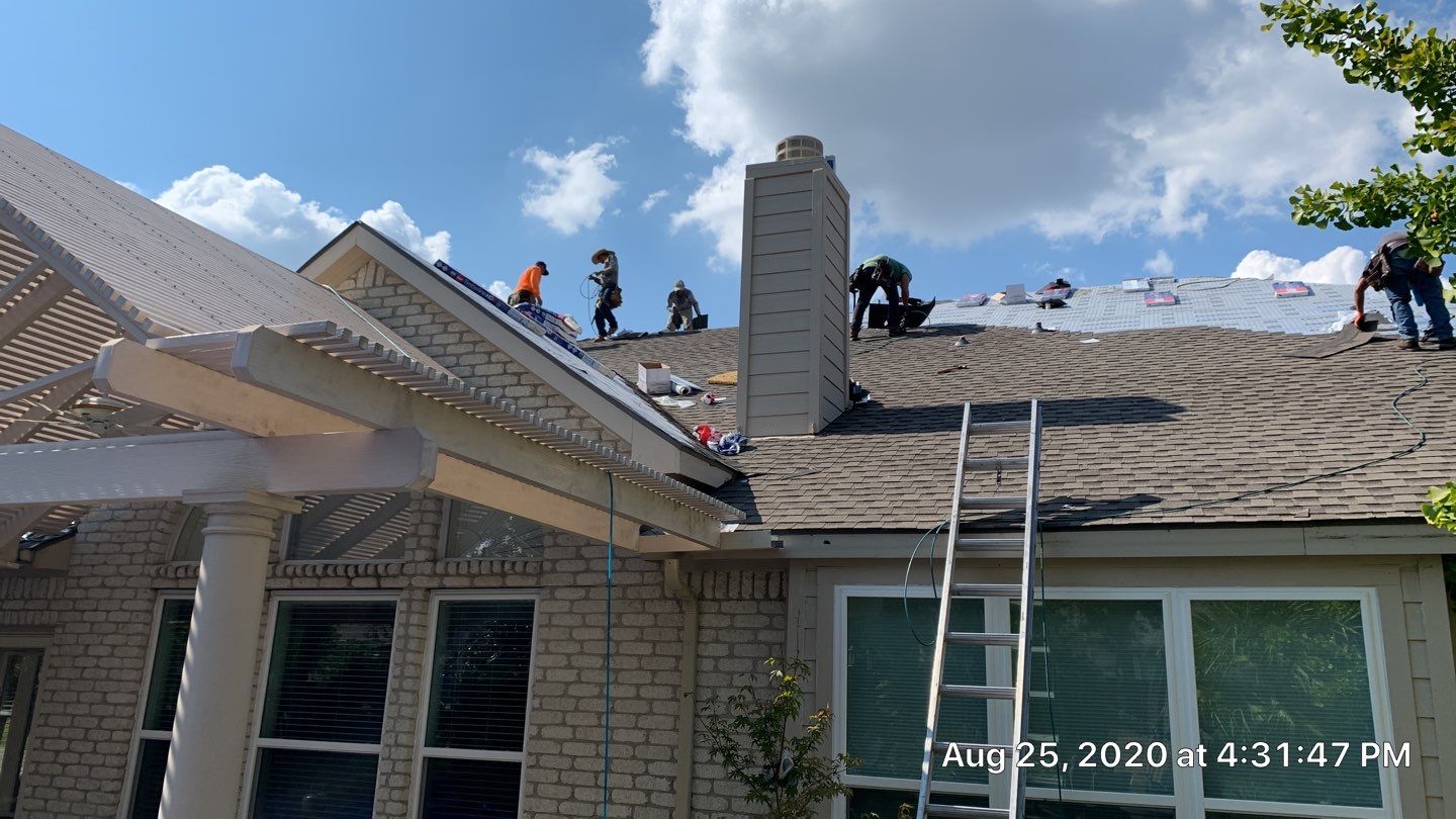 Solar Panel Install with a New Roof by First United Roofing & Construction
