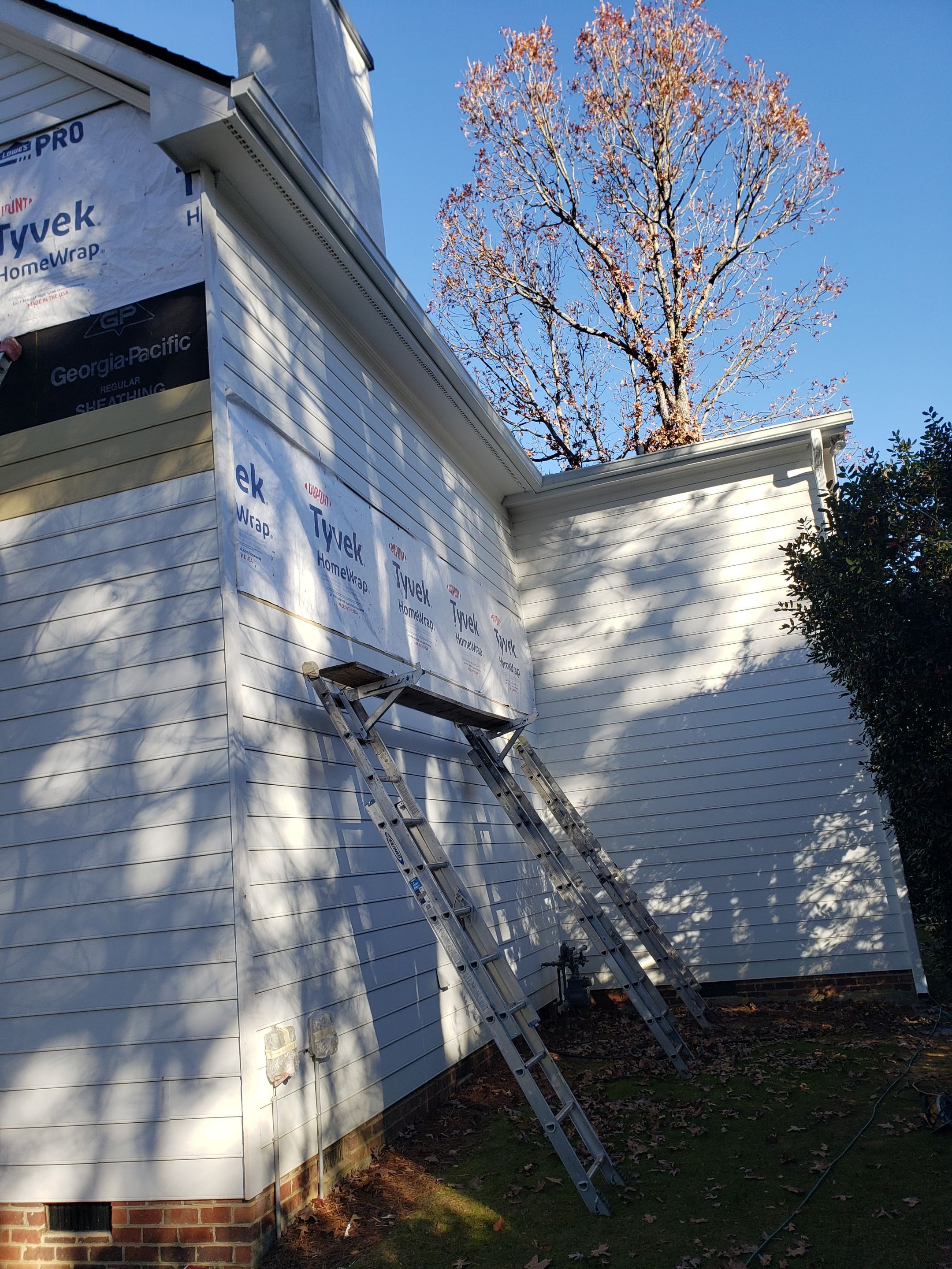 Exterior painting and Major carpentry by GonzalezPainters & Contractors Inc 