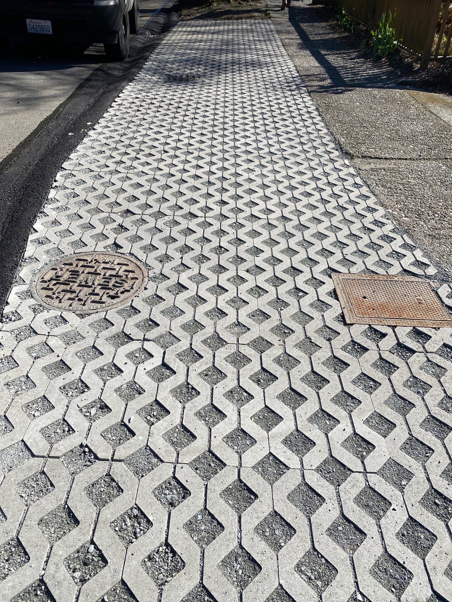 Russell | Turfstone Pavers Driveway  by Jireh Asphalt & Concrete Inc 