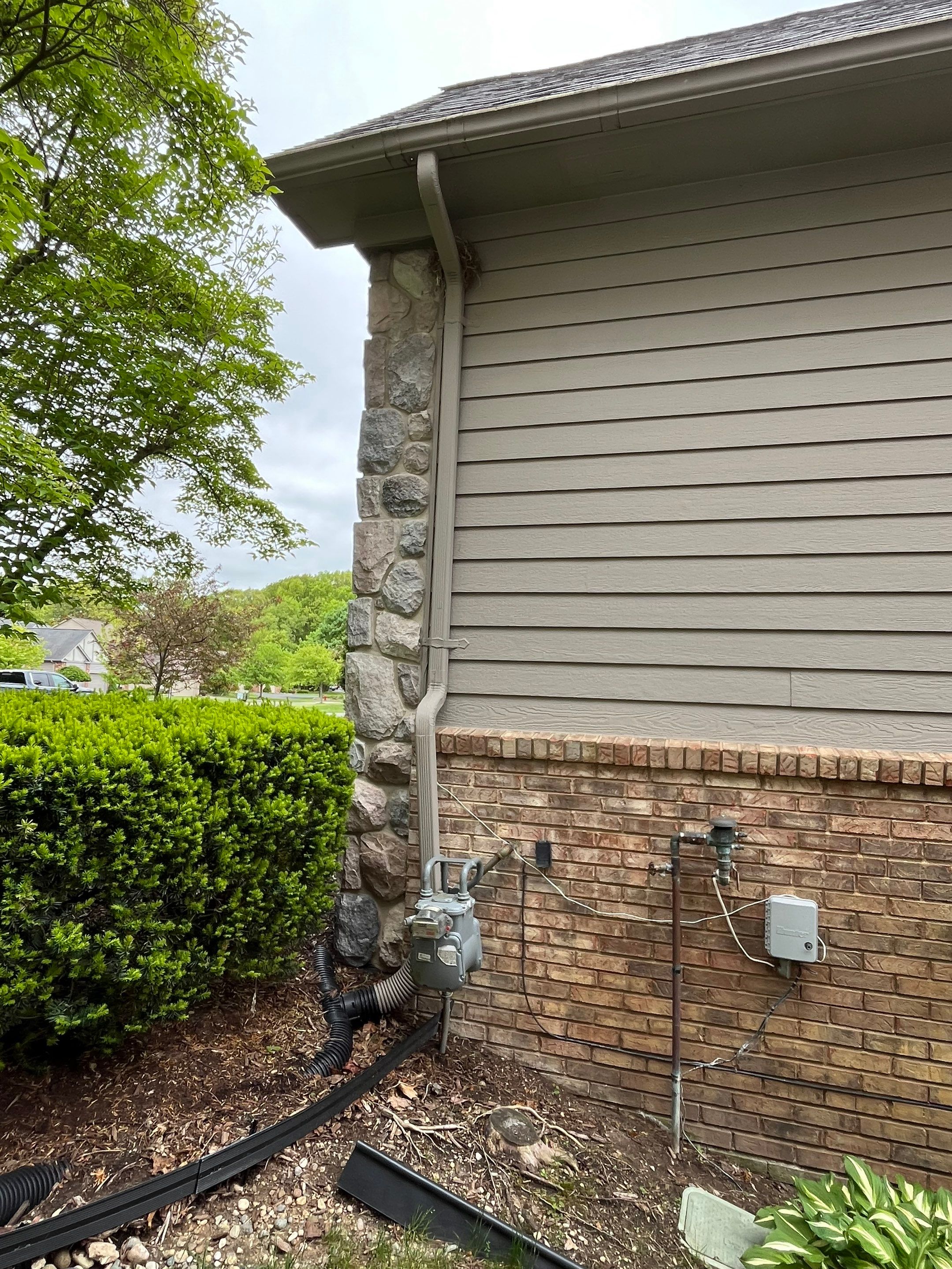 Siding Replacement using Alside Storm Grey by 180 Contractors