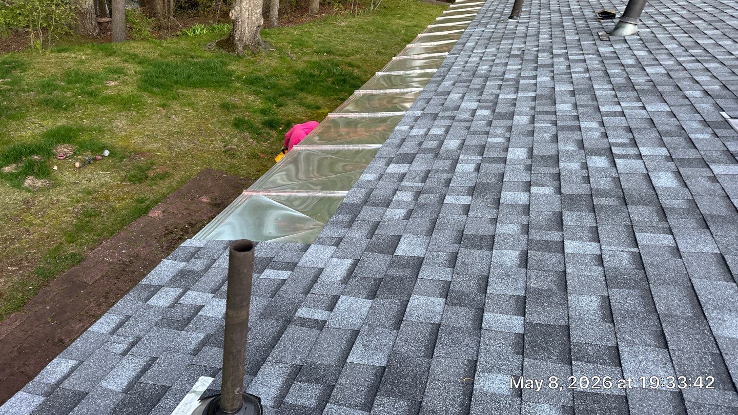 Roof Replacement + Ice Belt + Metal Valleys | Chelmsford, MA by Mighty Dog Roofing of Greater Middlesex County