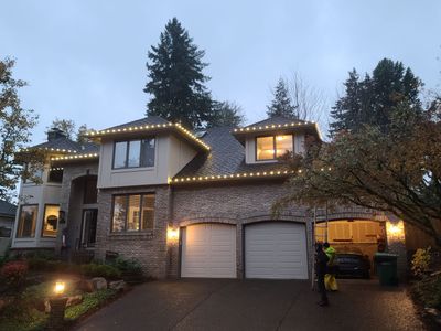 Holiday Lighting using C9 Faceted Leds - Warm White