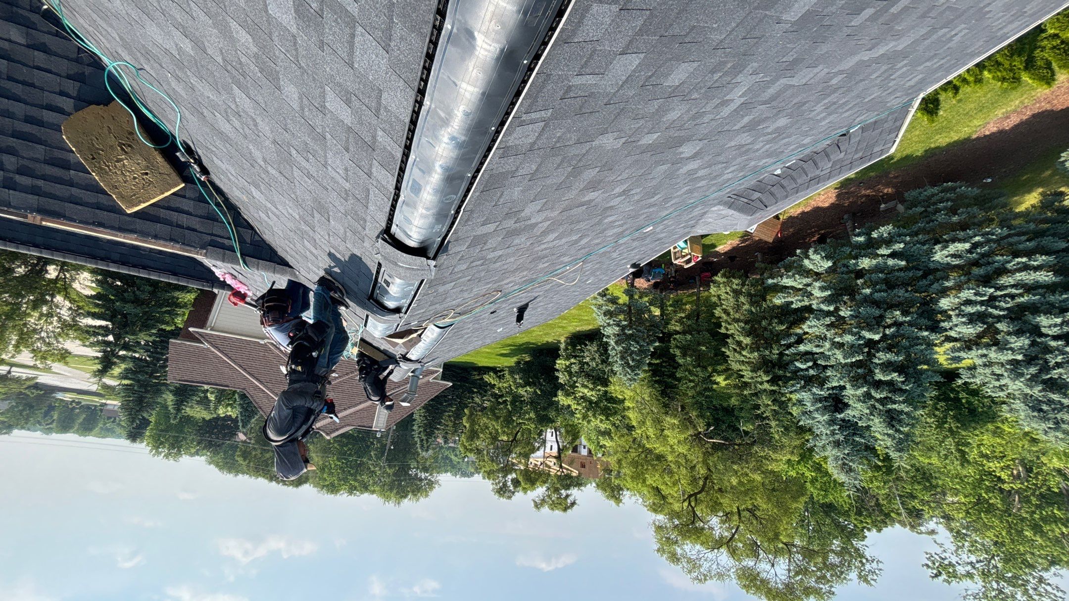 Roof Replacement using Owens Corning Onyx Black by 180 Contractors