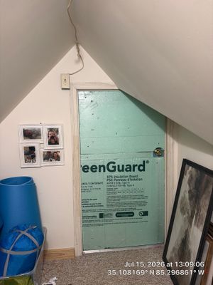 Attic Insulation Board and Access Point Sealing in Chattanooga