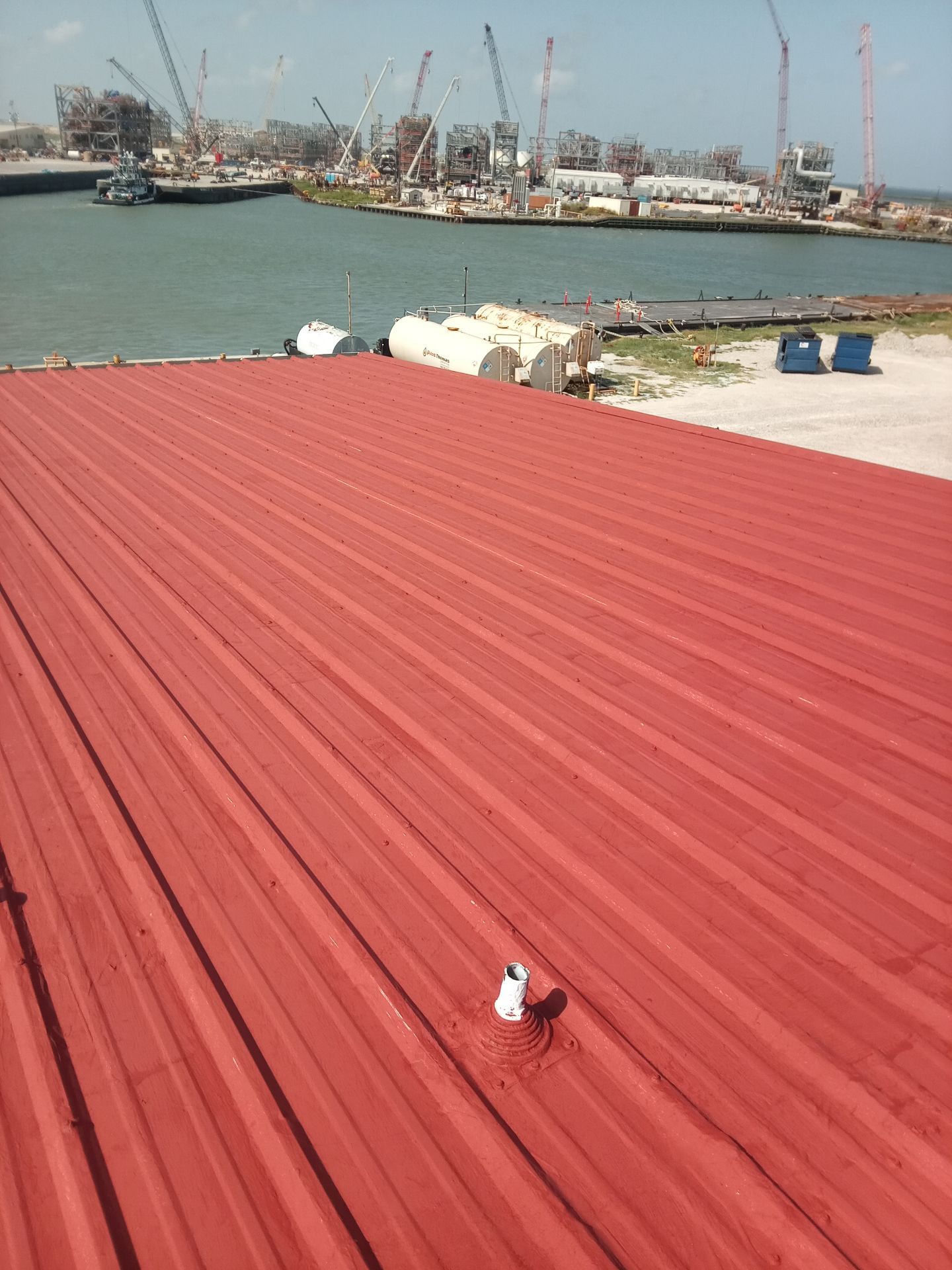 Ingleside Waterfront Industrial Waterproofing by Bayfront Roofing and Construction