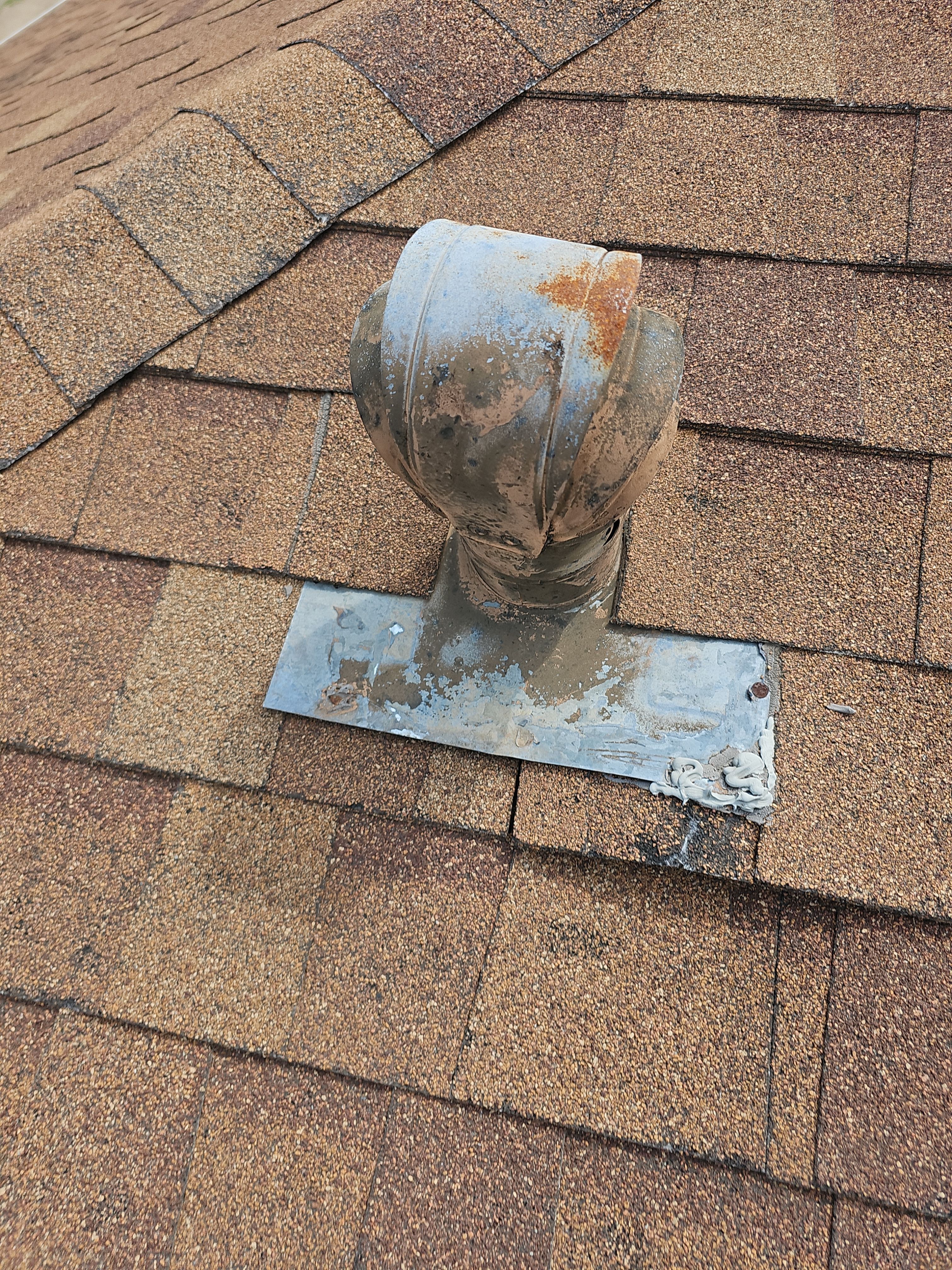"Full Roof Replacement Due to Hail and Water Damage – Before & After" by road roofing llc
