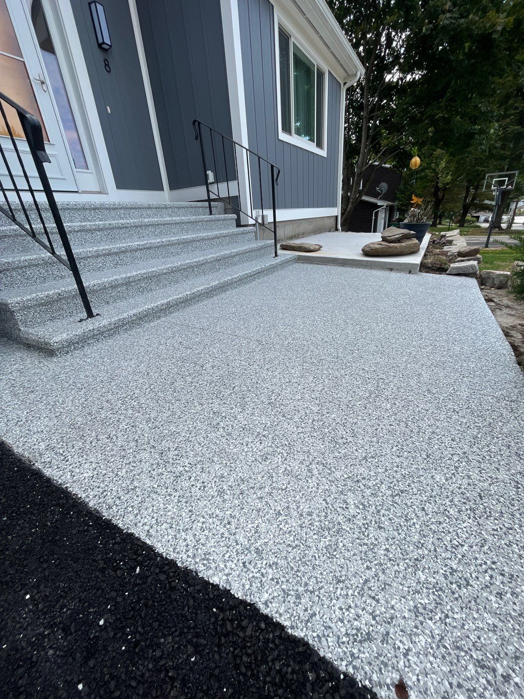 Steps in Nashua, NH 03062 by Symphony Concrete Coatings