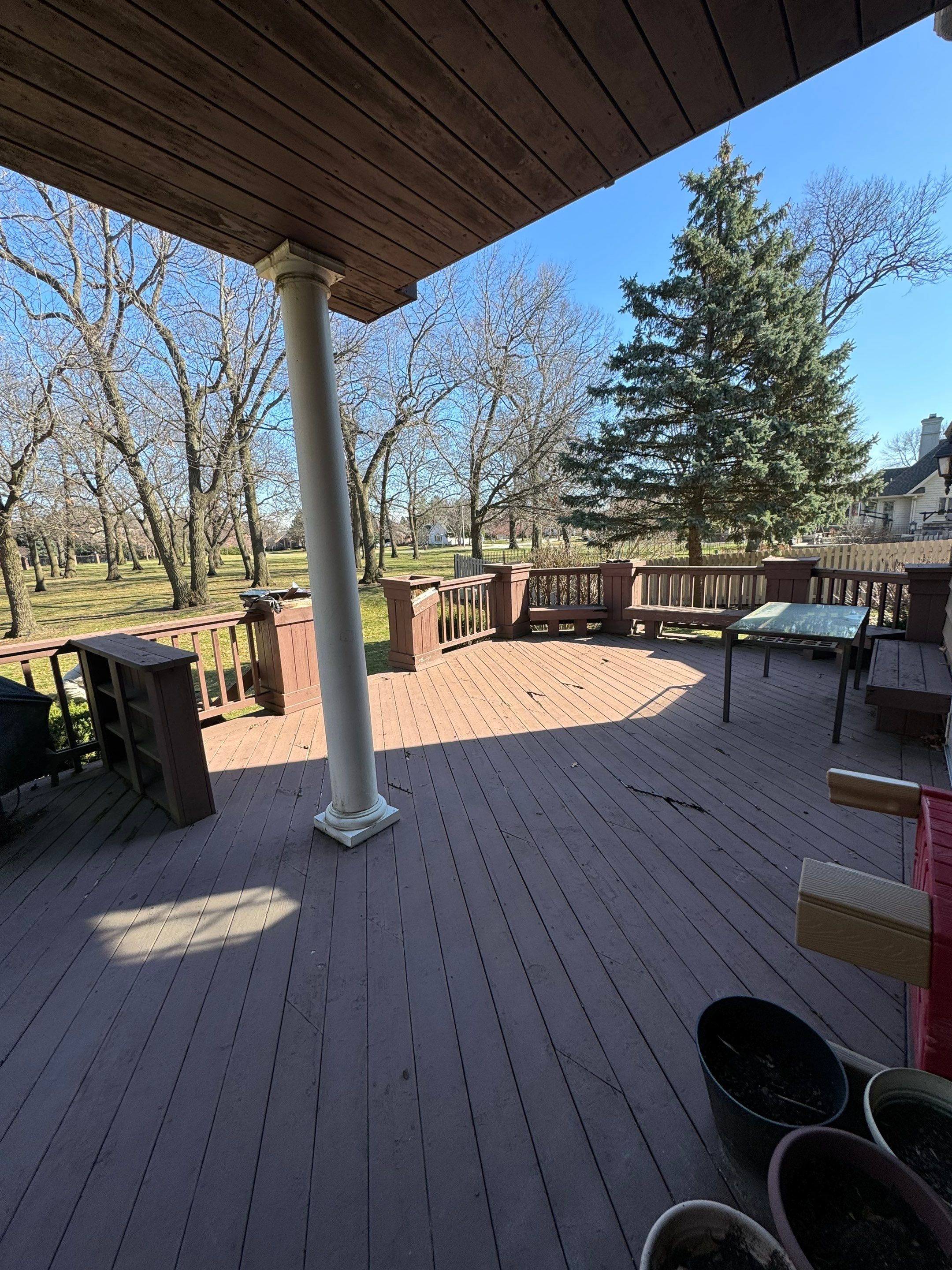 Deck Installation using Trex by INQUSE GENERAL CONTRACTOR