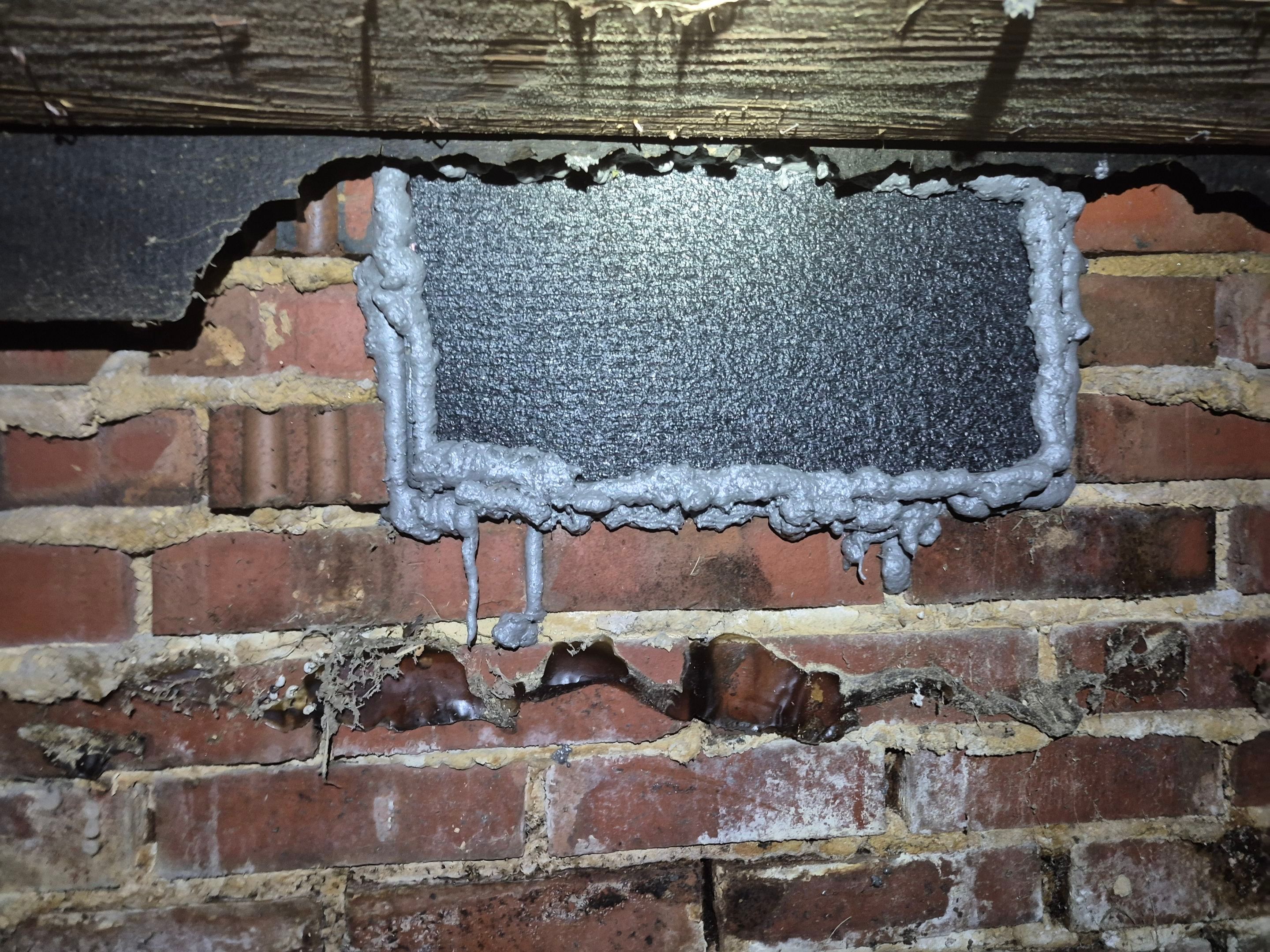 Project in Chesapeake by Patriot Crawl Space Repairs