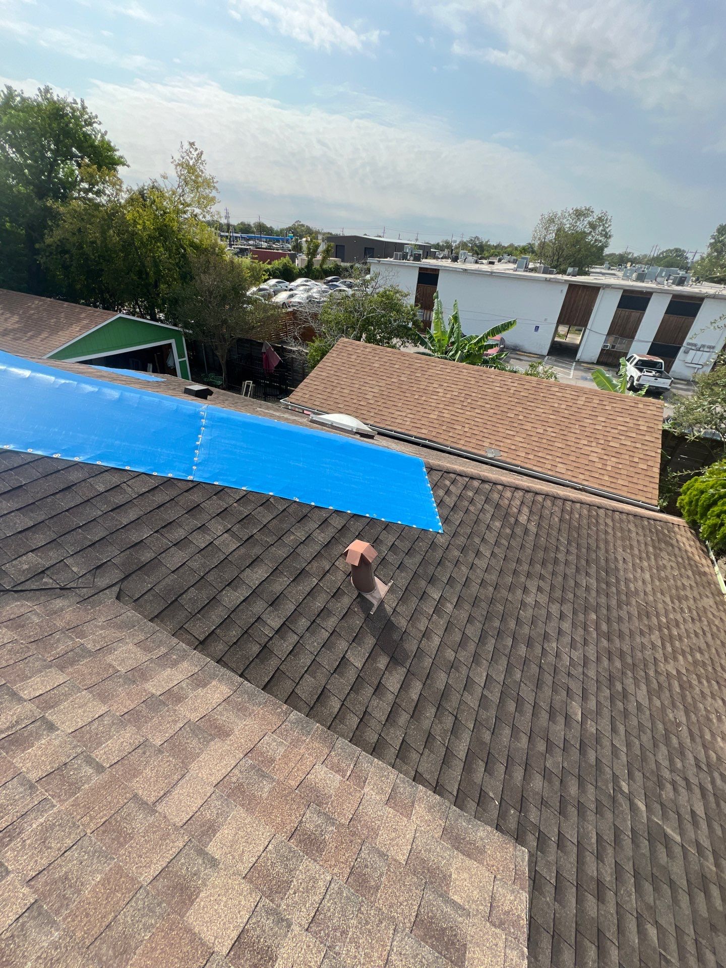 Residential Roofing Repair using Owen's Corning Duration (Lifetime) Shingles by Roof Repair Company