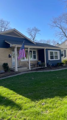 Turtle Shell gutter protection installation in Wheaton, IL 60189, photograph 2