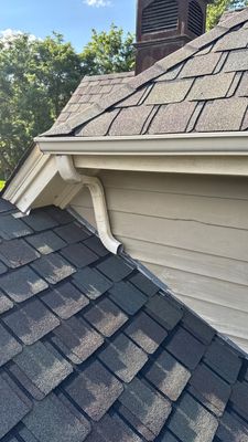 Turtle Shell gutter protection installation in St. Charles, IL 60174, photograph 13