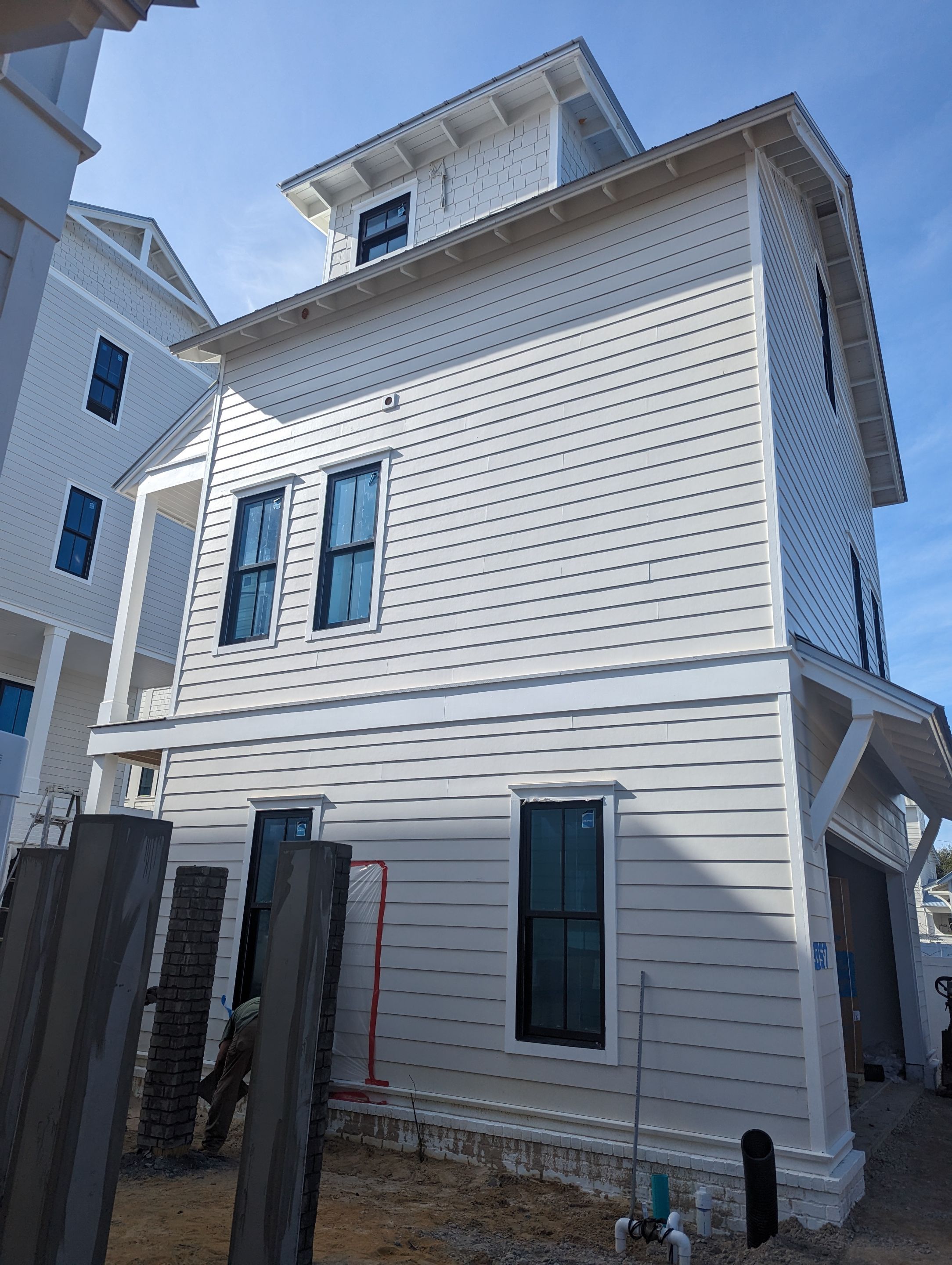 Half-Round Gutters for Santa Rosa Beach Homes by Gutter Professors