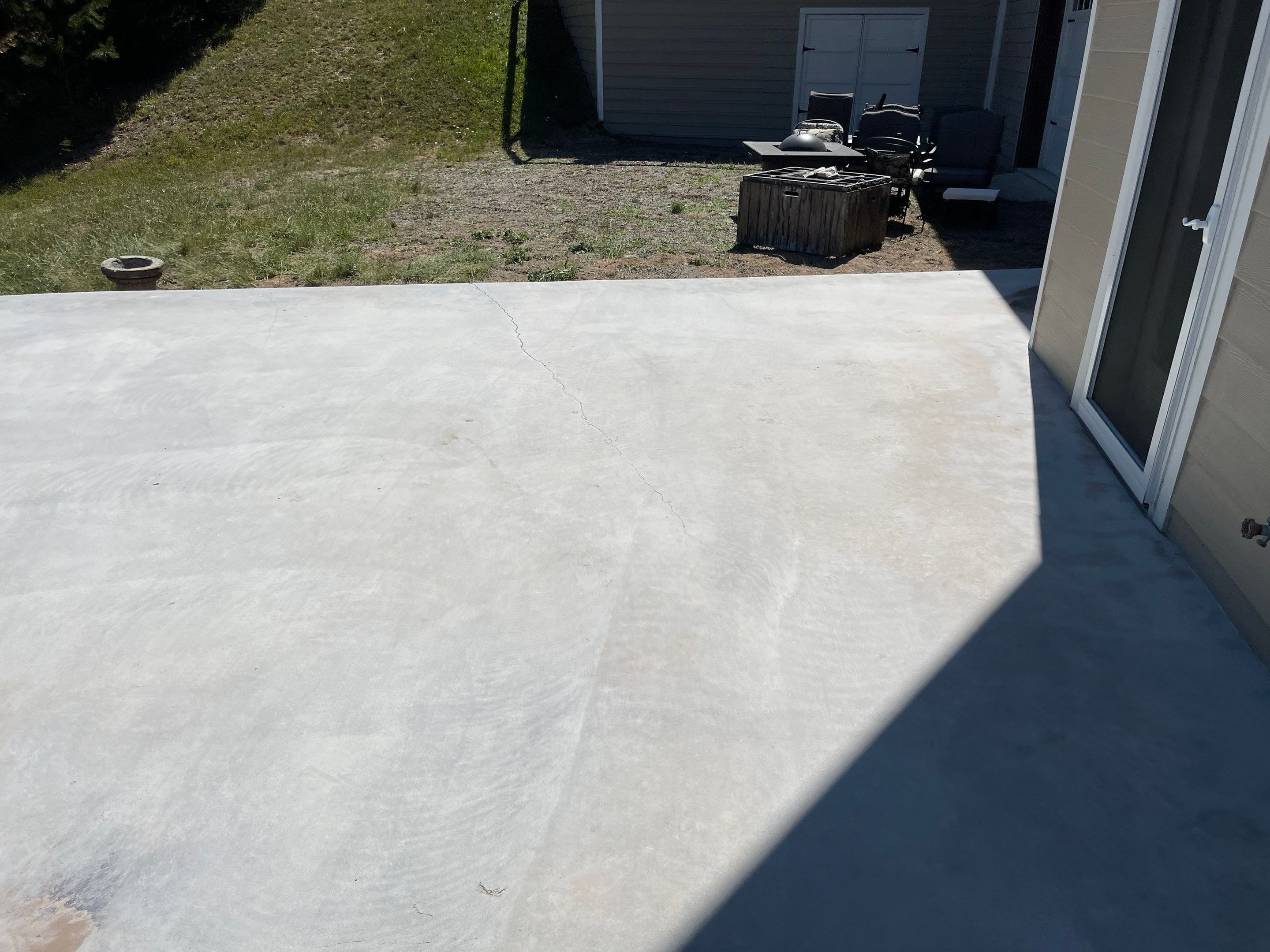 Patio Transformation using Greystone 1/8" by Croc Coatings, LLC