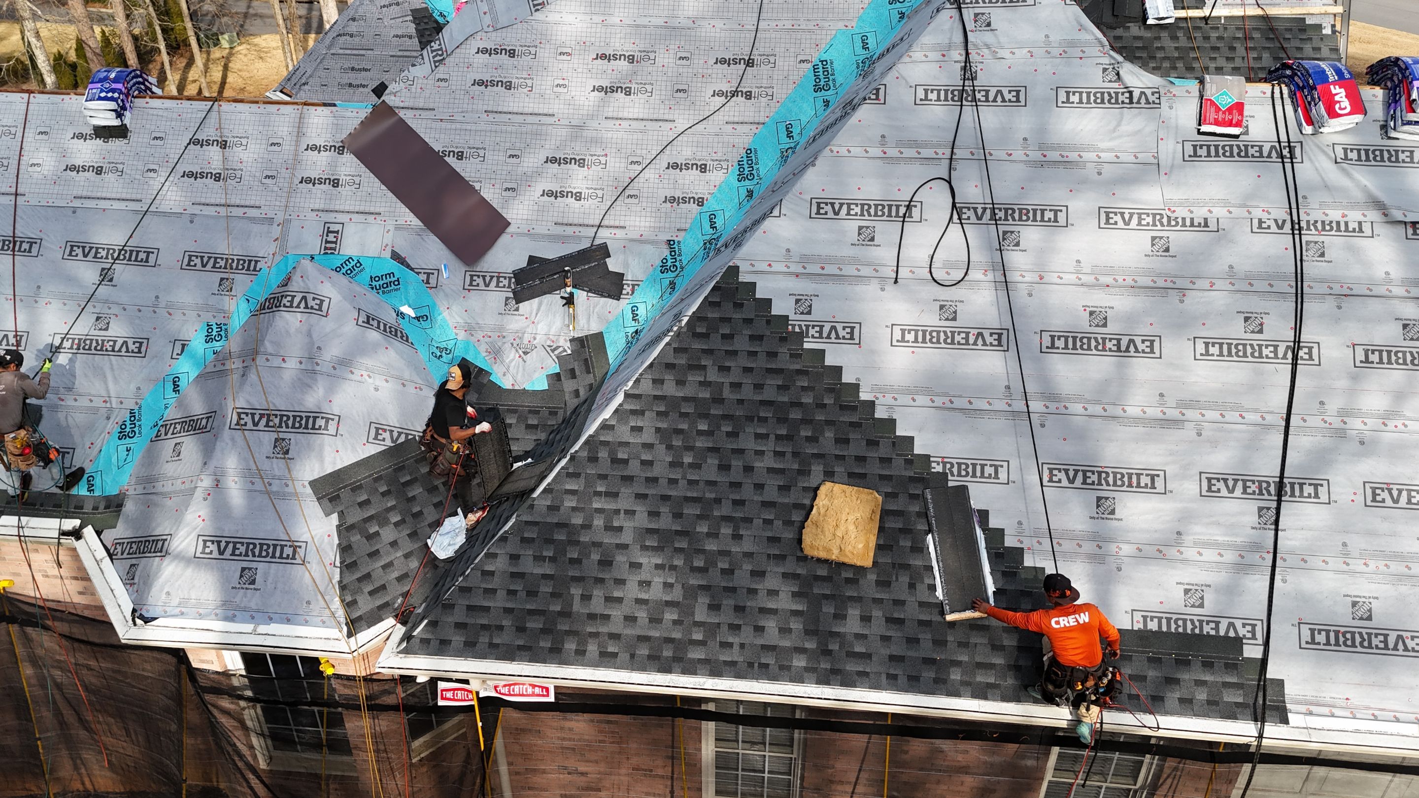 GAF HDZ Timberline Charcoal by Element Pros Roofing, LLC