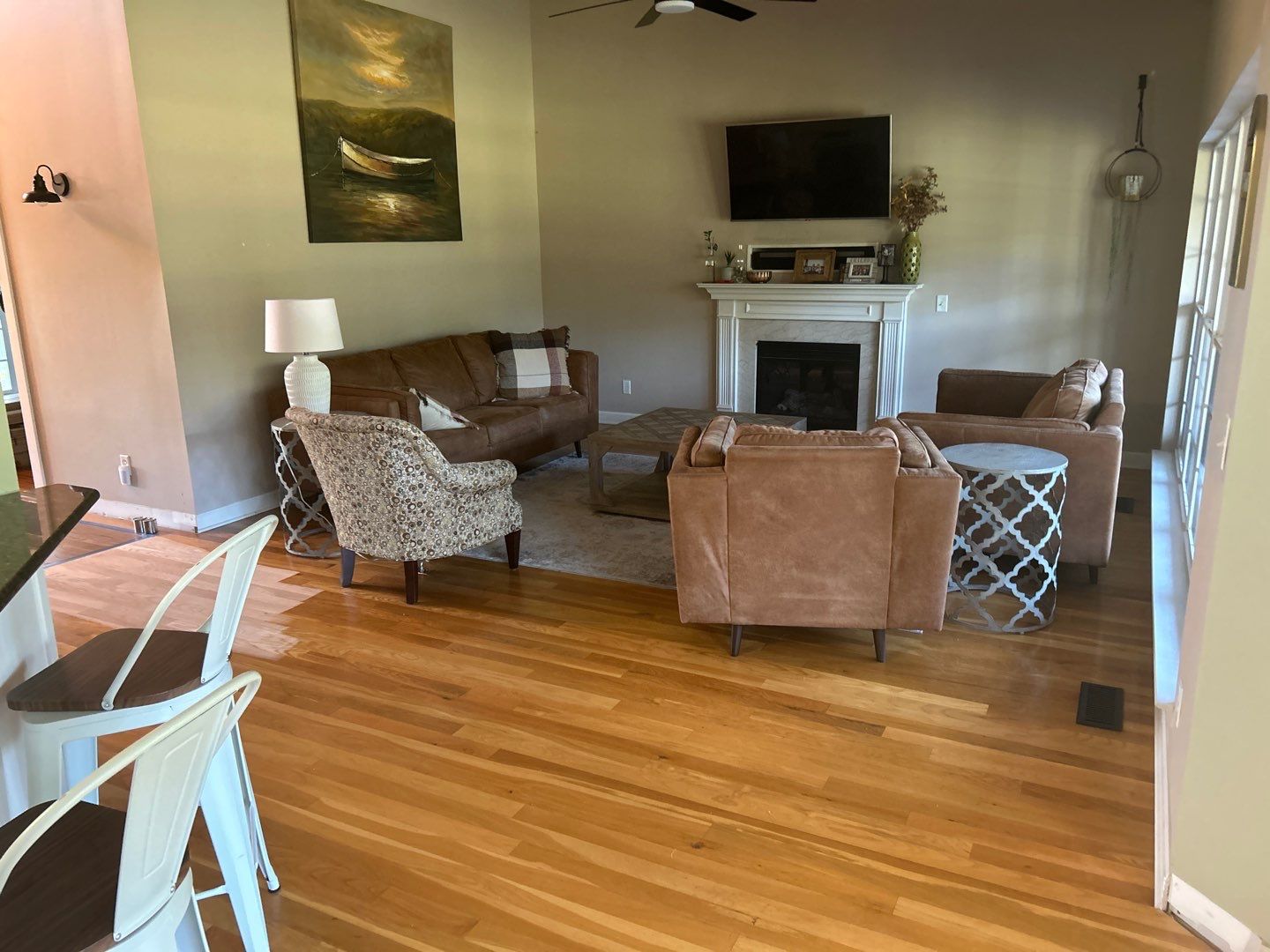 Hardwood Installation and Refinish by Footprints Floors of Nashville