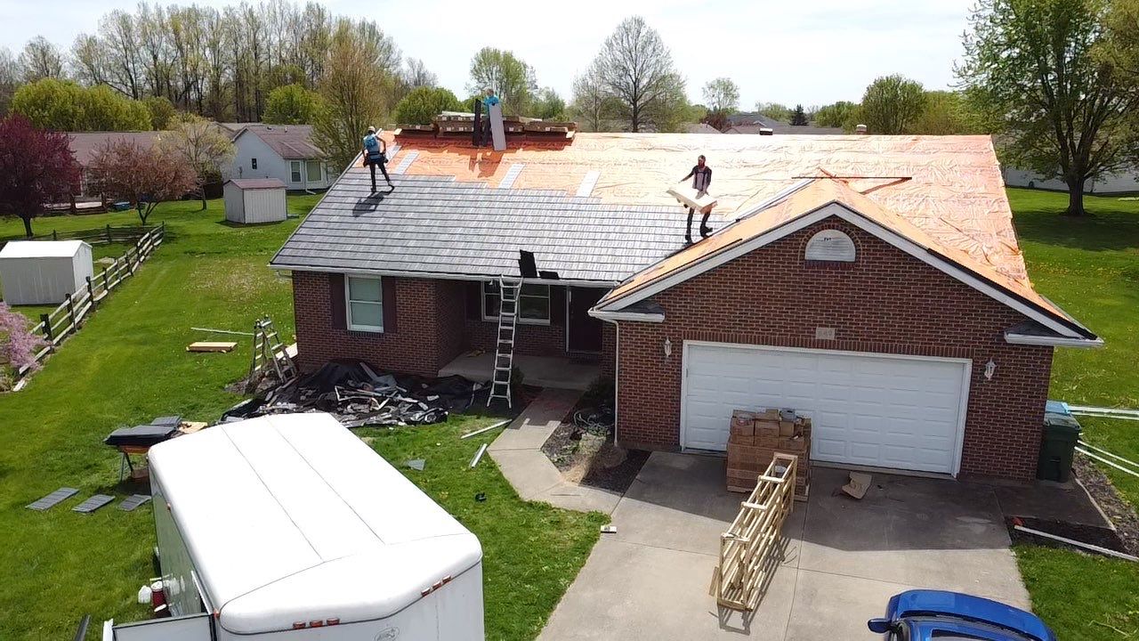 Metal Shingle Shake Roof Installation – Sidney, Ohio by 4Ever Metal Roofing