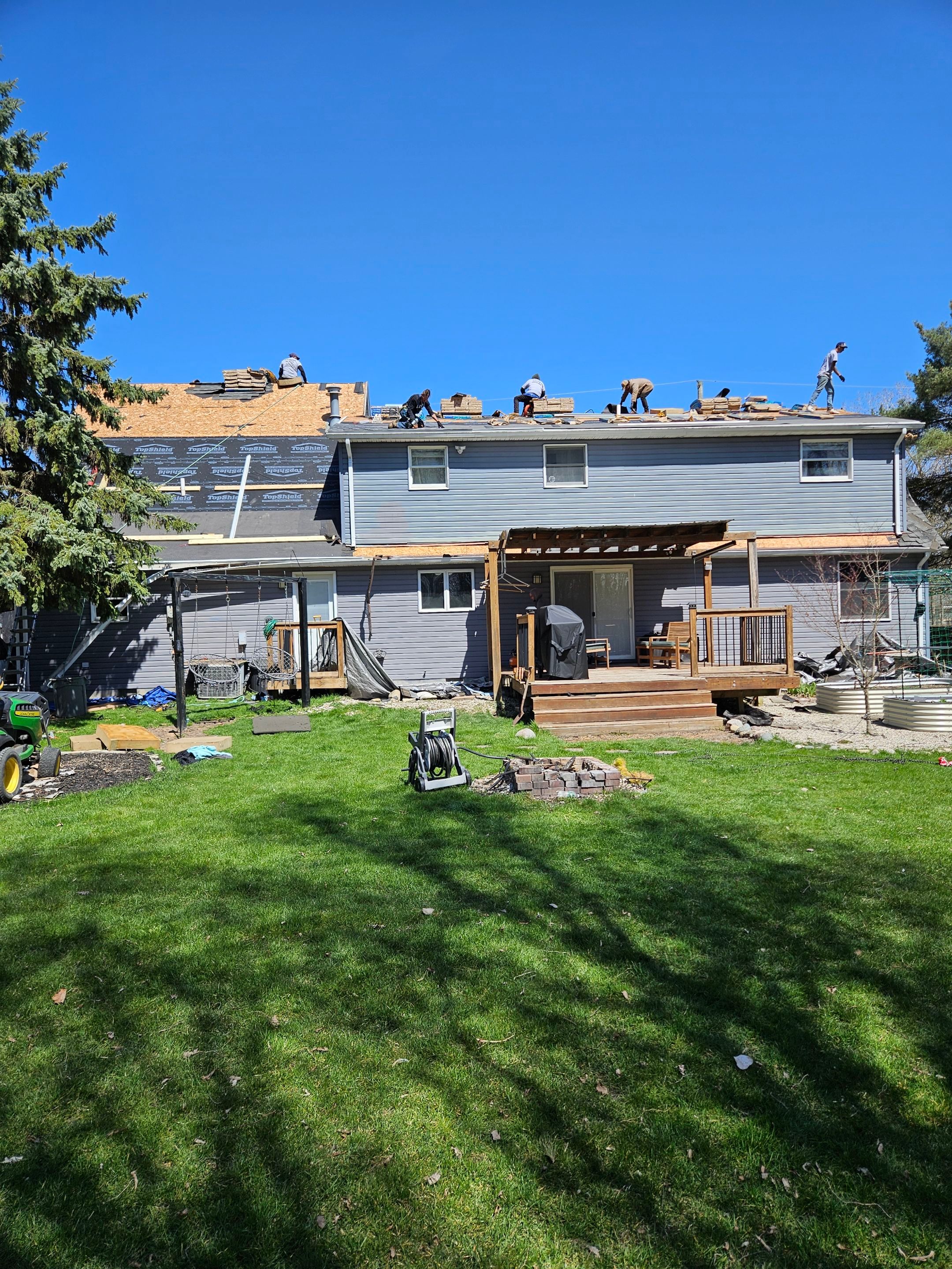 Residential Roofing Installation using CertainTeed - Landmark - Pewter by JNR Roofing LLC