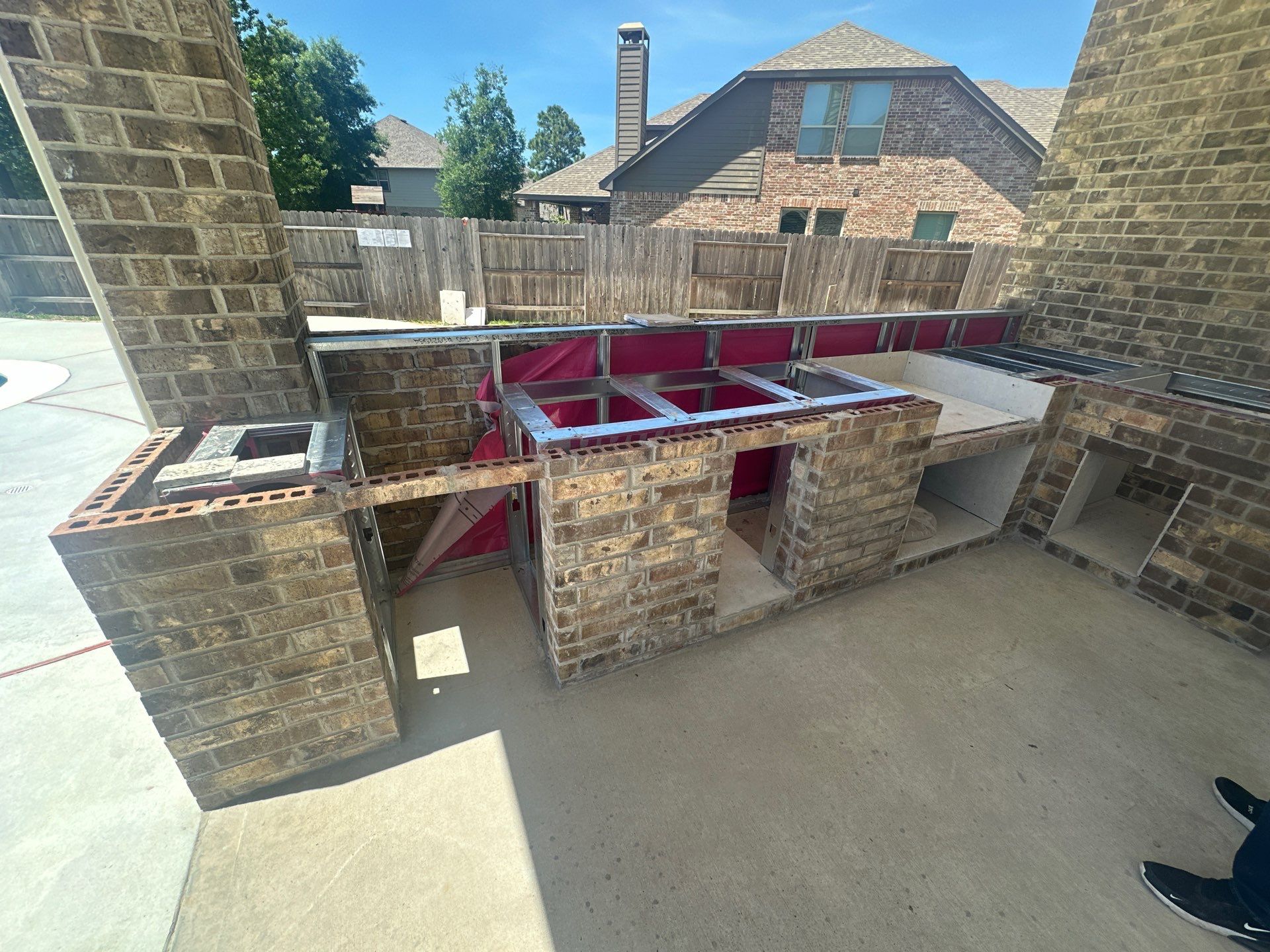 Summer Kitchen in Spring, TX by SophAlx LLC