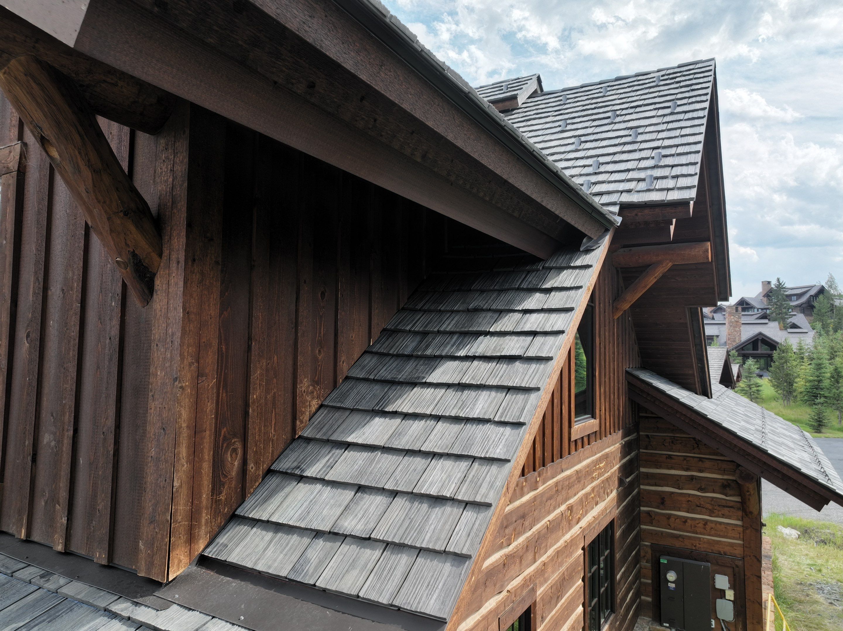 Brava Shake - Canyon Gray  by Montana Roofing Solutions