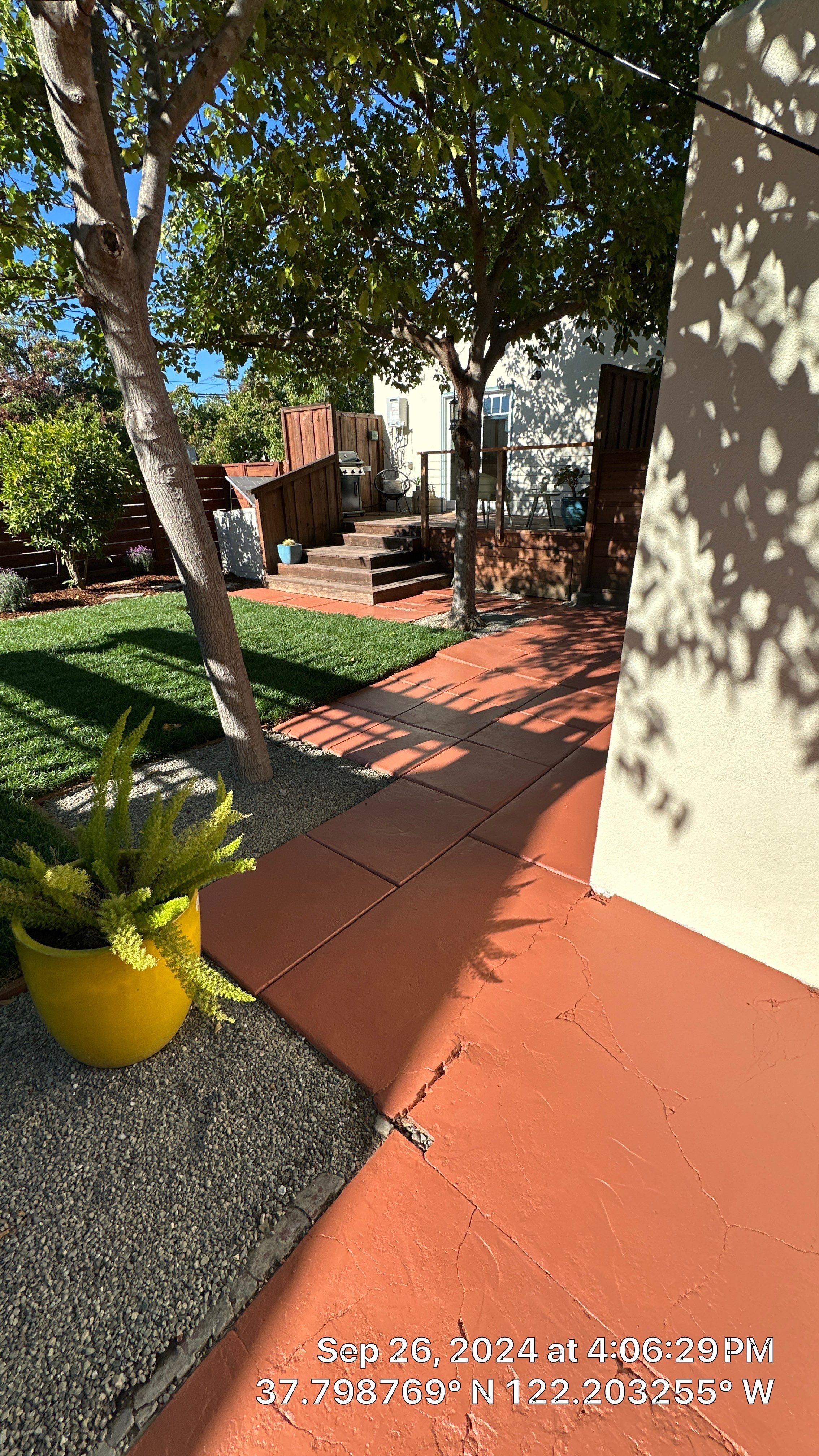 Exterior Transformation with Fresh Stucco and elastomeric system for waterproofing by Herrera’s Bay Area Painting inc.