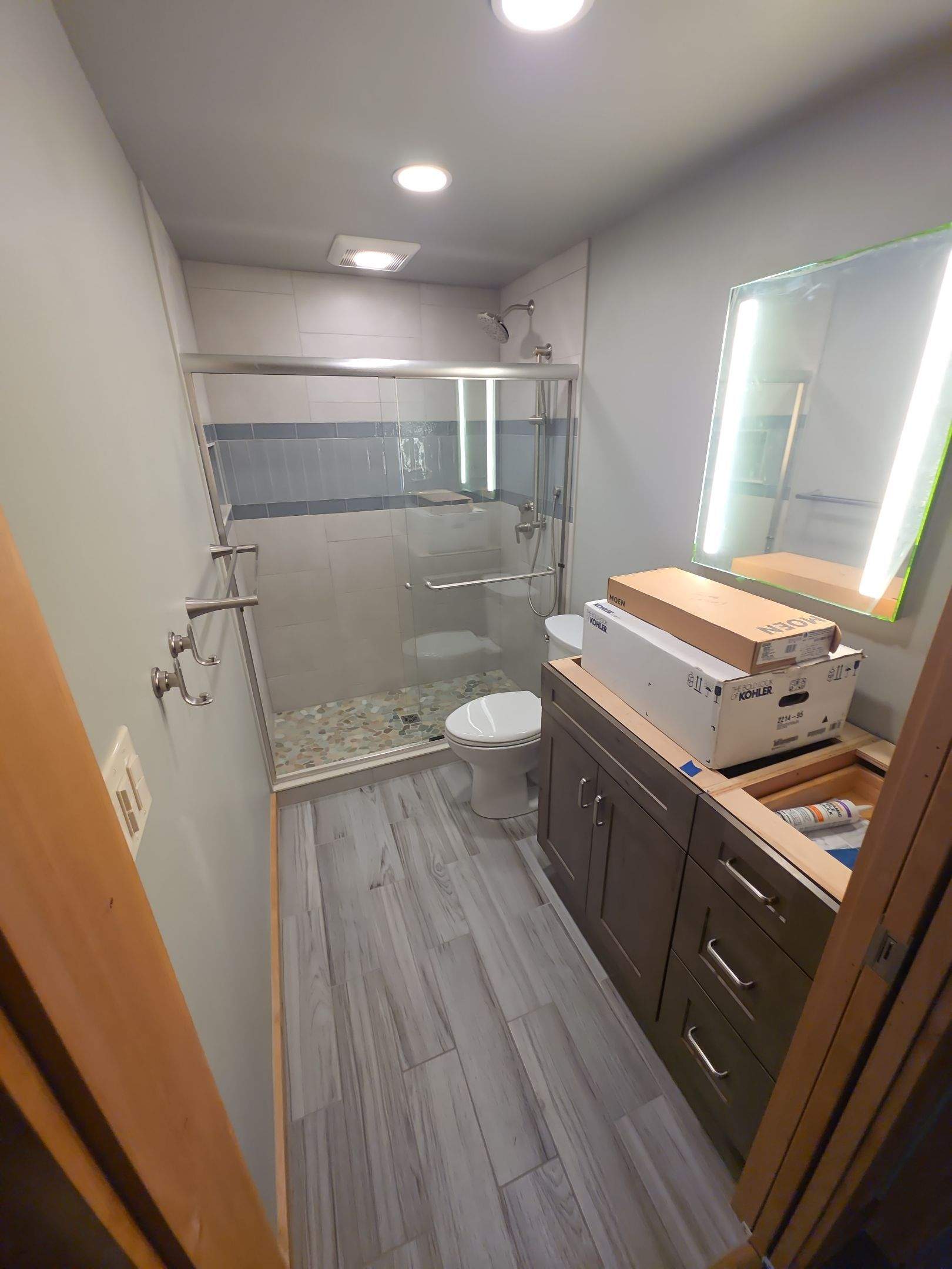 Recent Bathroom Projects by The Tahoe Tradesman