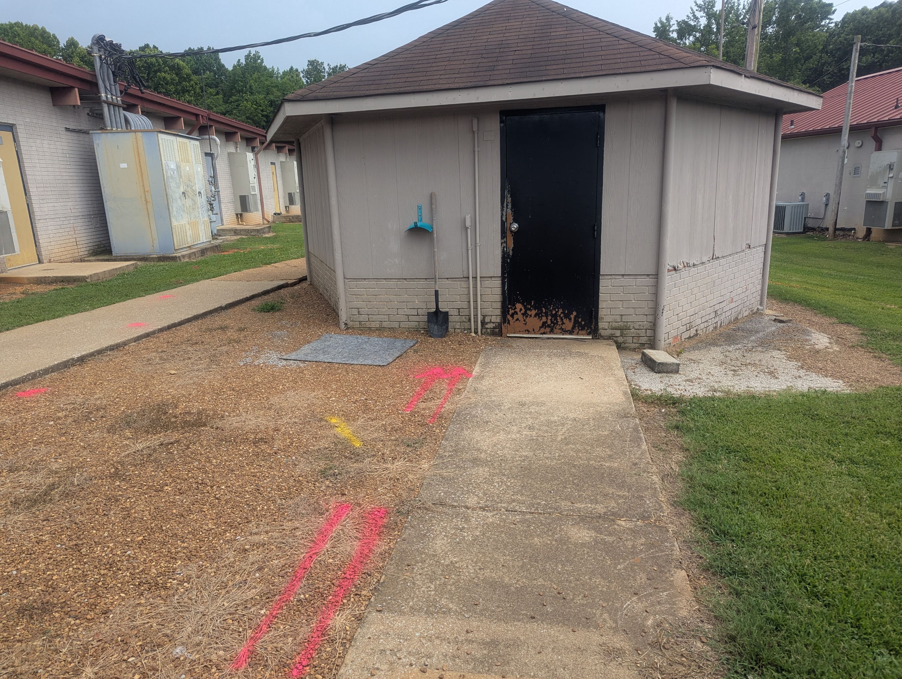 Utility Locate and GPR (School Project) by Alsip Locating Service, LLC