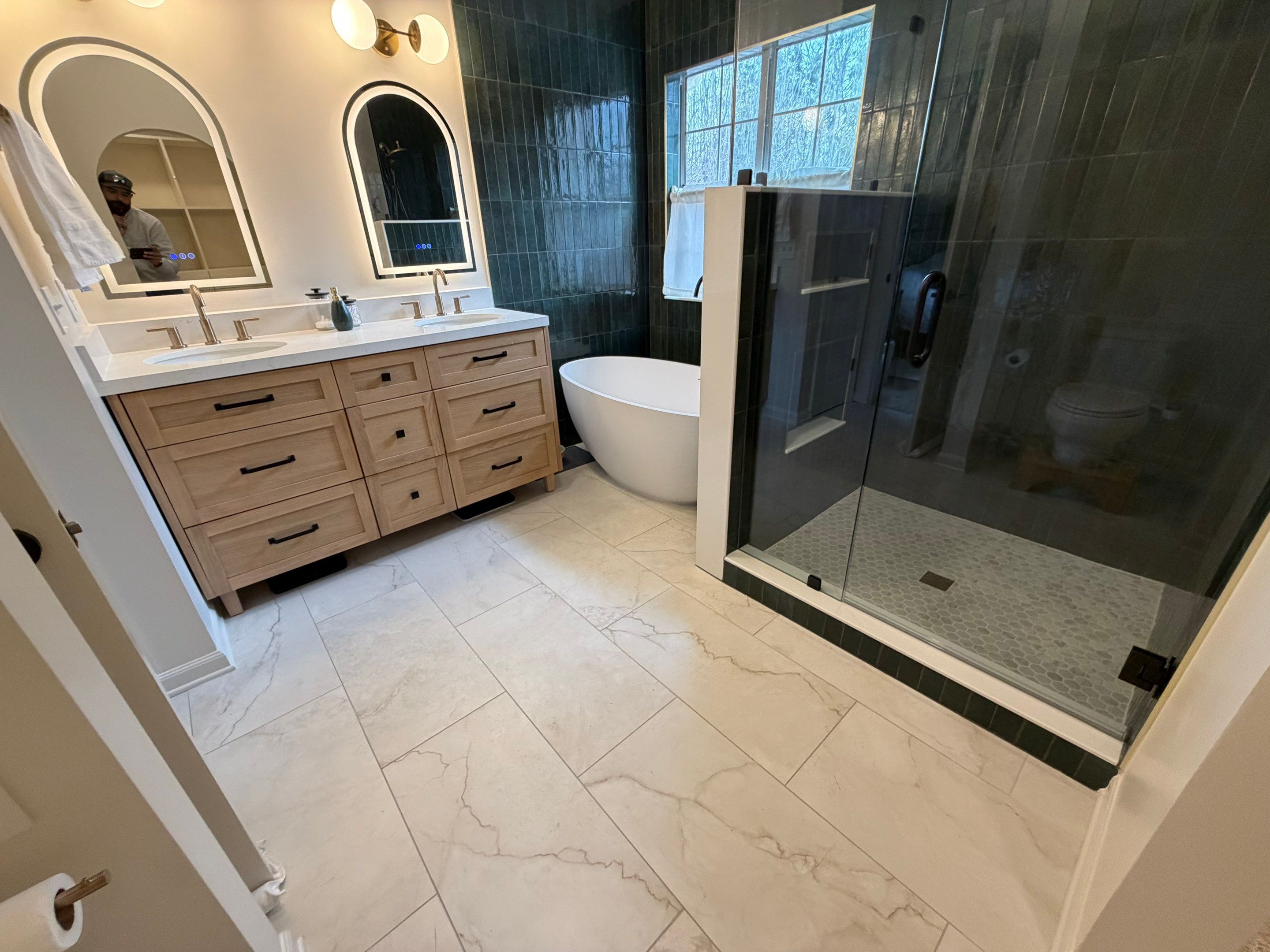 Bathroom Remodel in Franklin by Music City Improvements